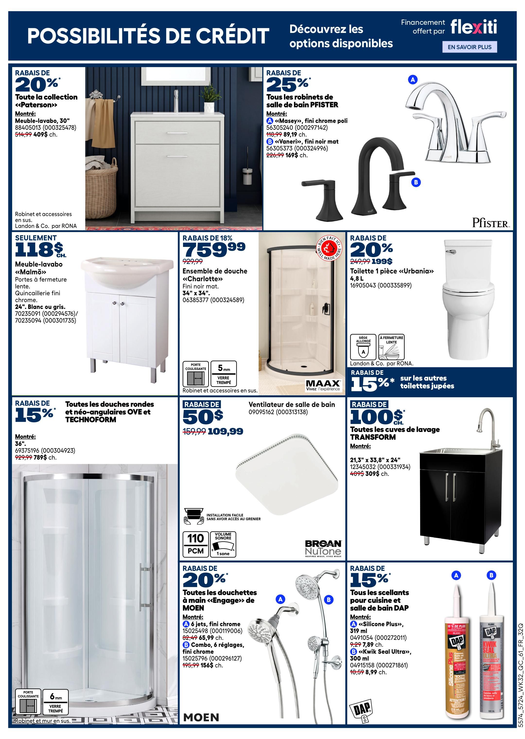 Rona & Rona+ (QC) Flyer September 3 to 9