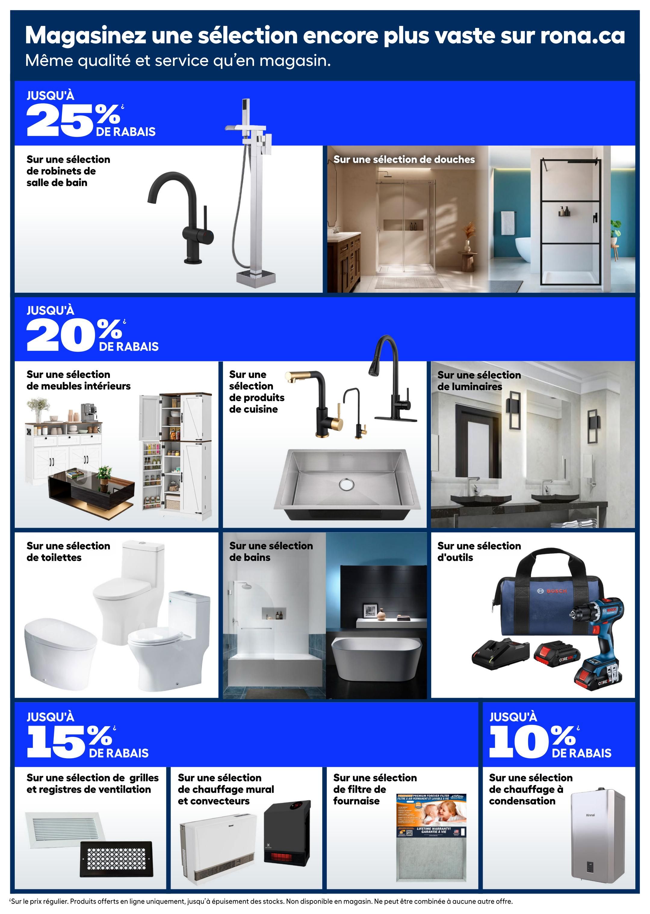 Rona & Rona+ (QC) Flyer September 3 to 9
