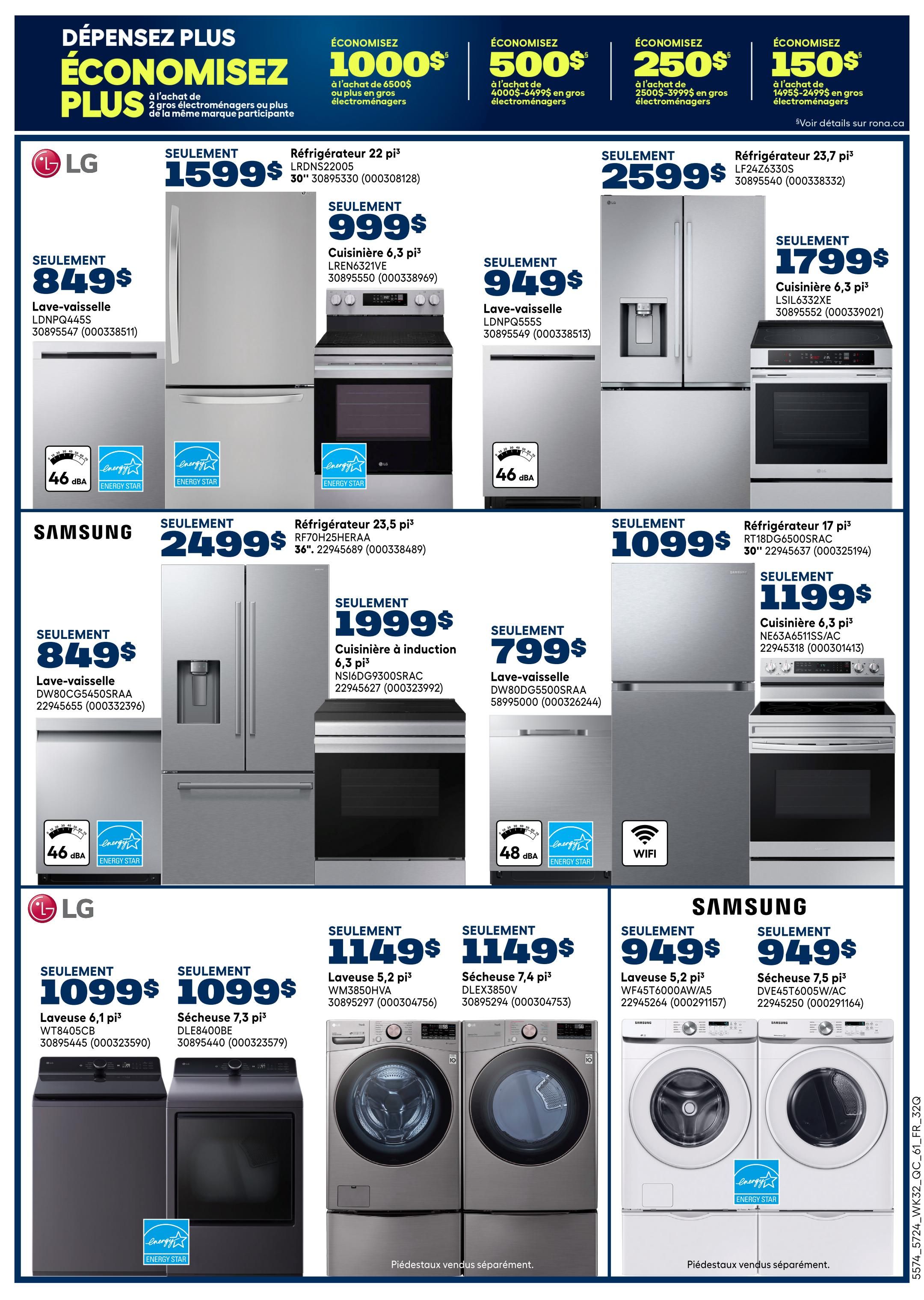 Rona & Rona+ (QC) Flyer September 3 to 9