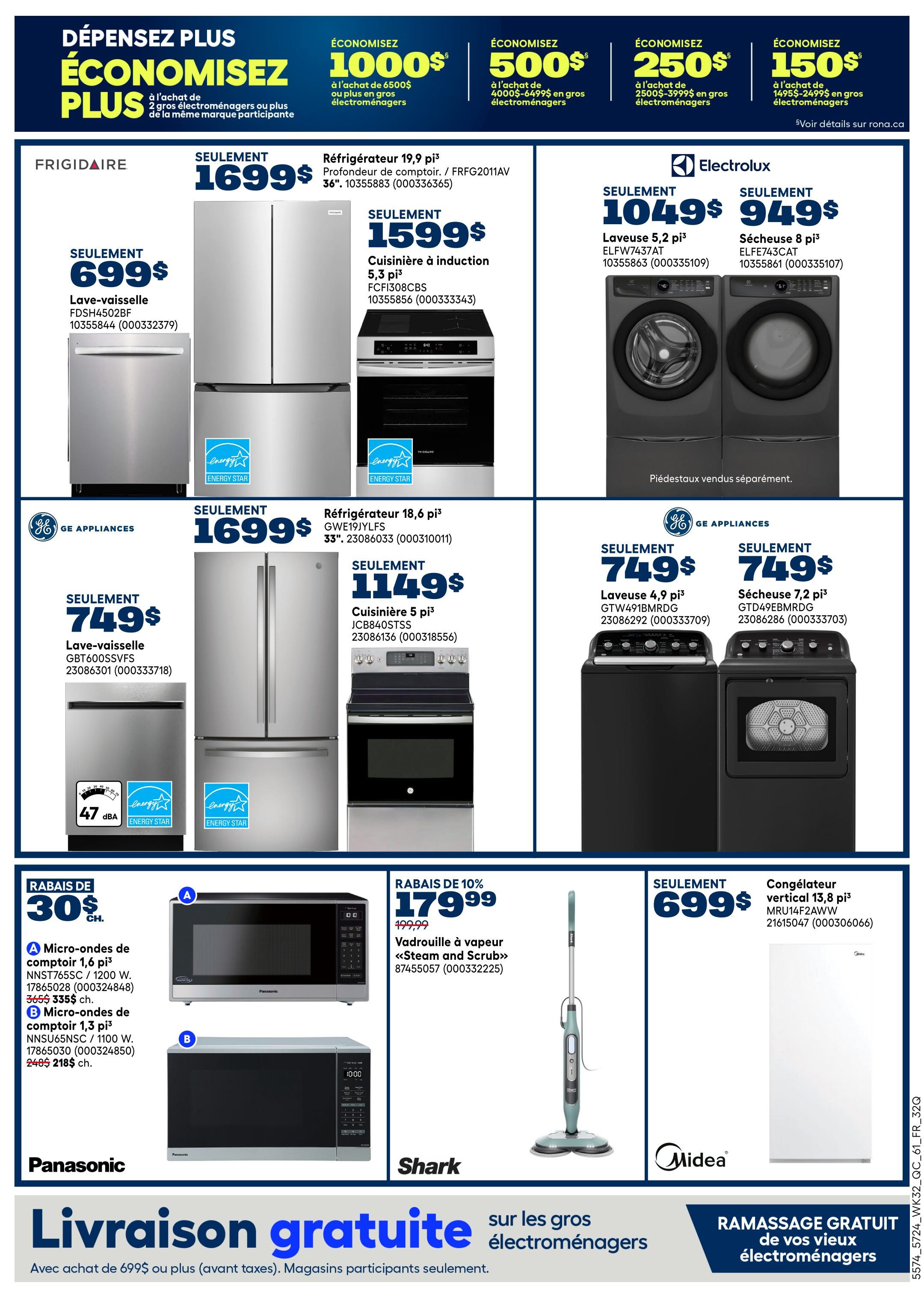 Rona & Rona+ (QC) Flyer September 3 to 9