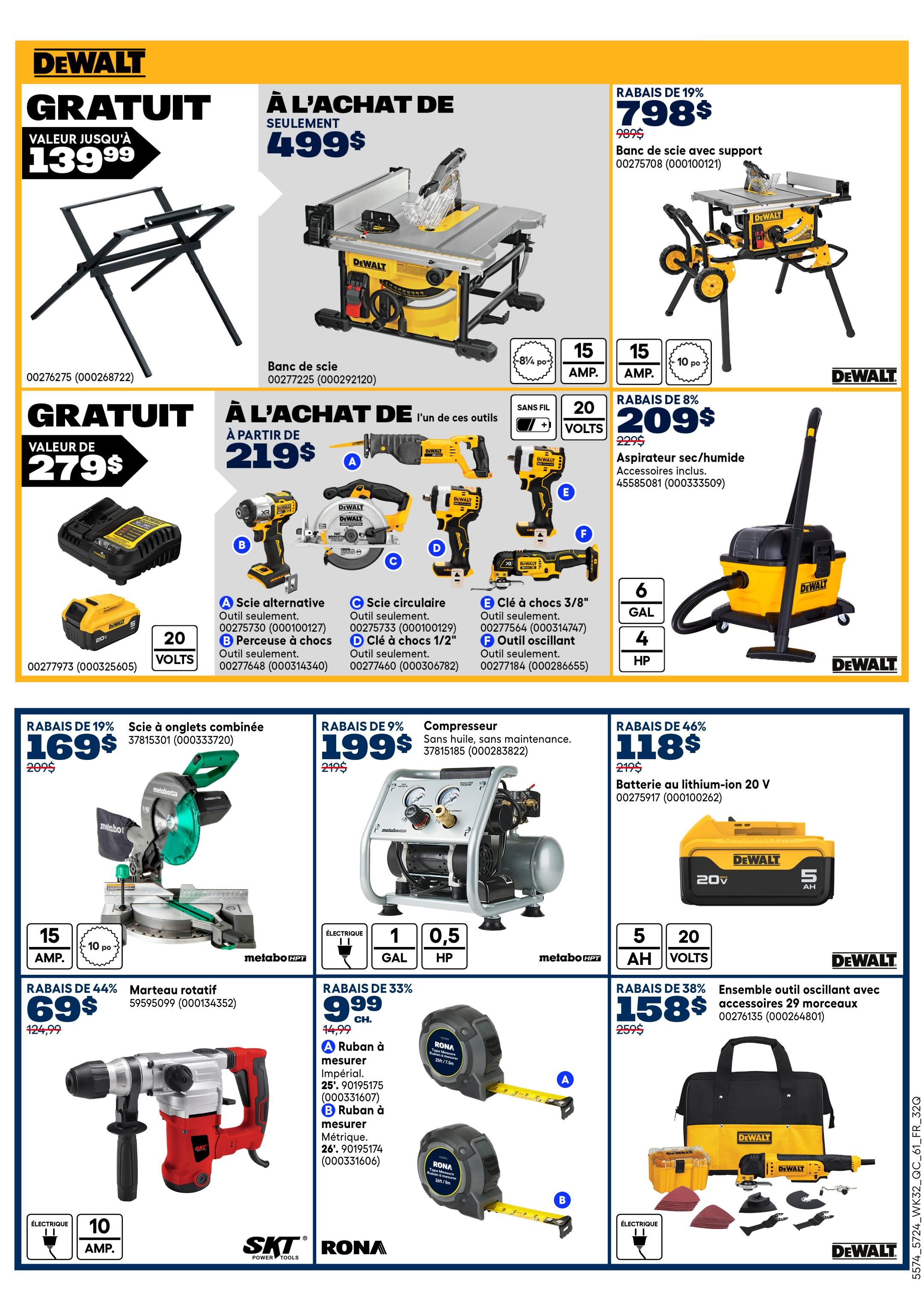 Rona & Rona+ (QC) Flyer September 3 to 9