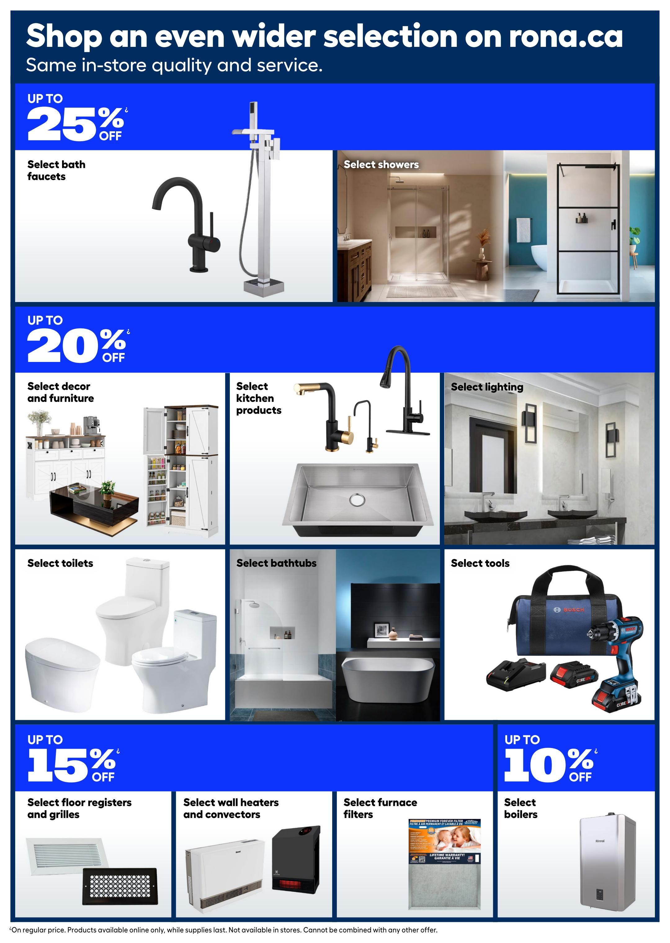 Rona & Rona+ (ON) Flyer September 3 to 9