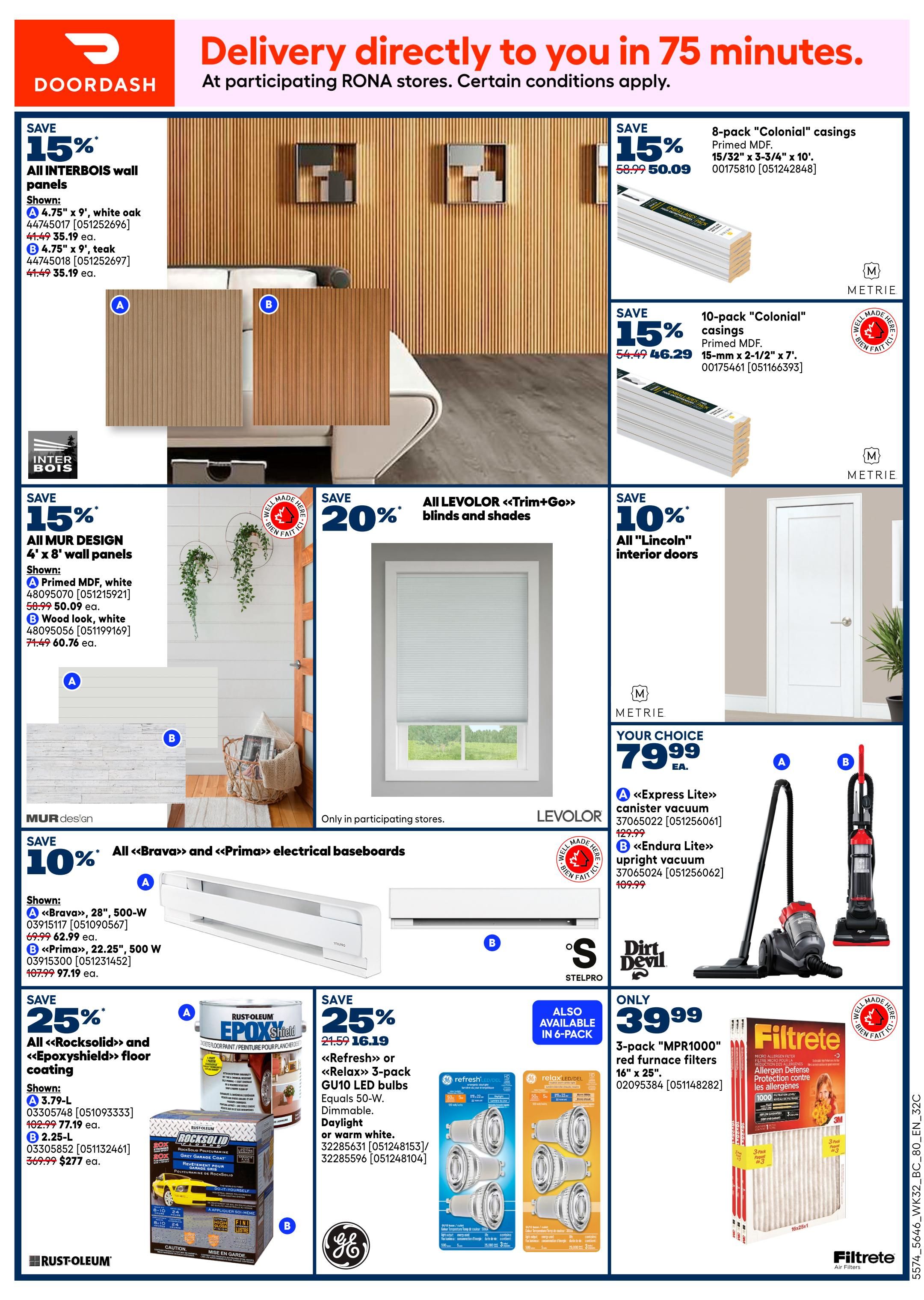 Rona & Rona+ (BC) Flyer September 3 to 9