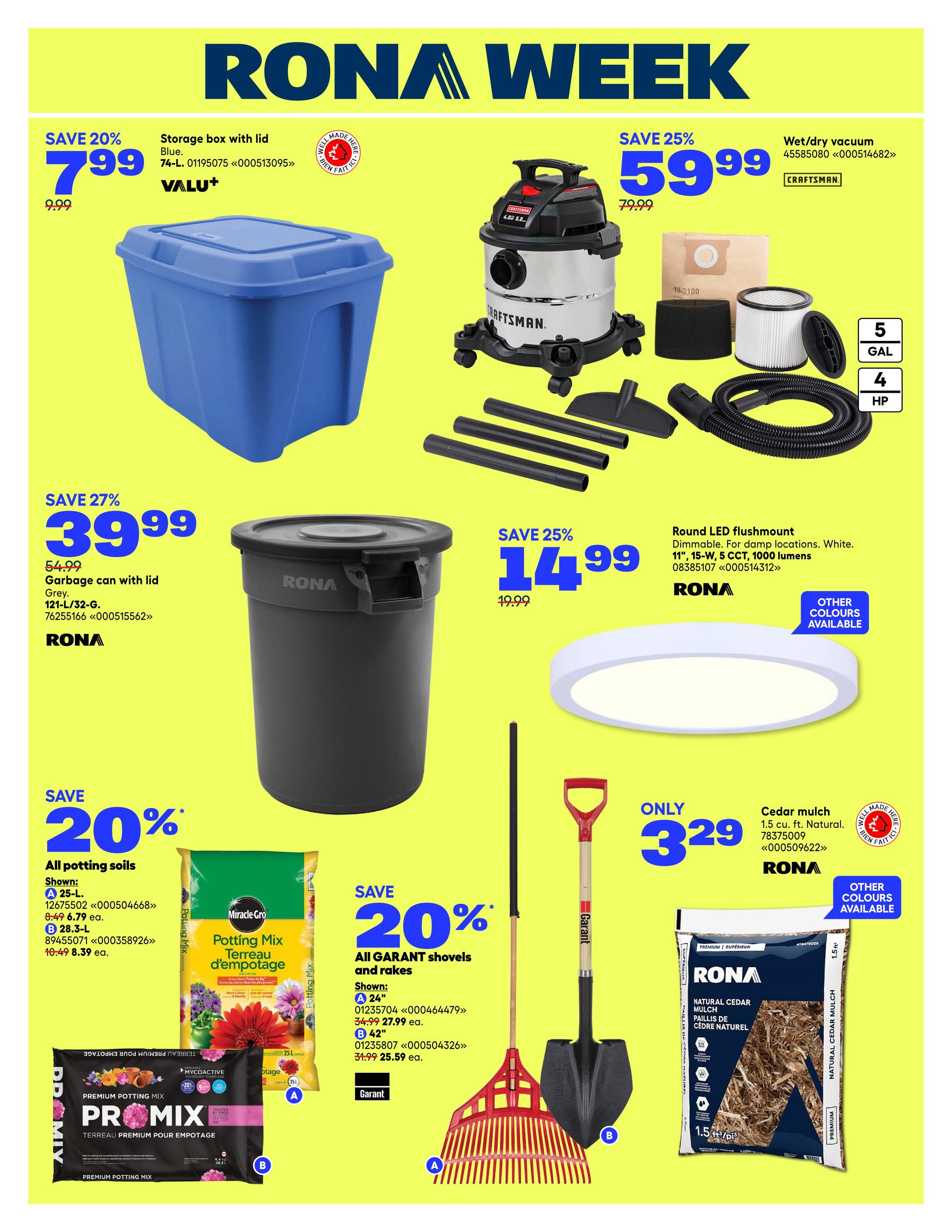 Rona & Rona+ (Atlantic) Flyer September 3 to 9