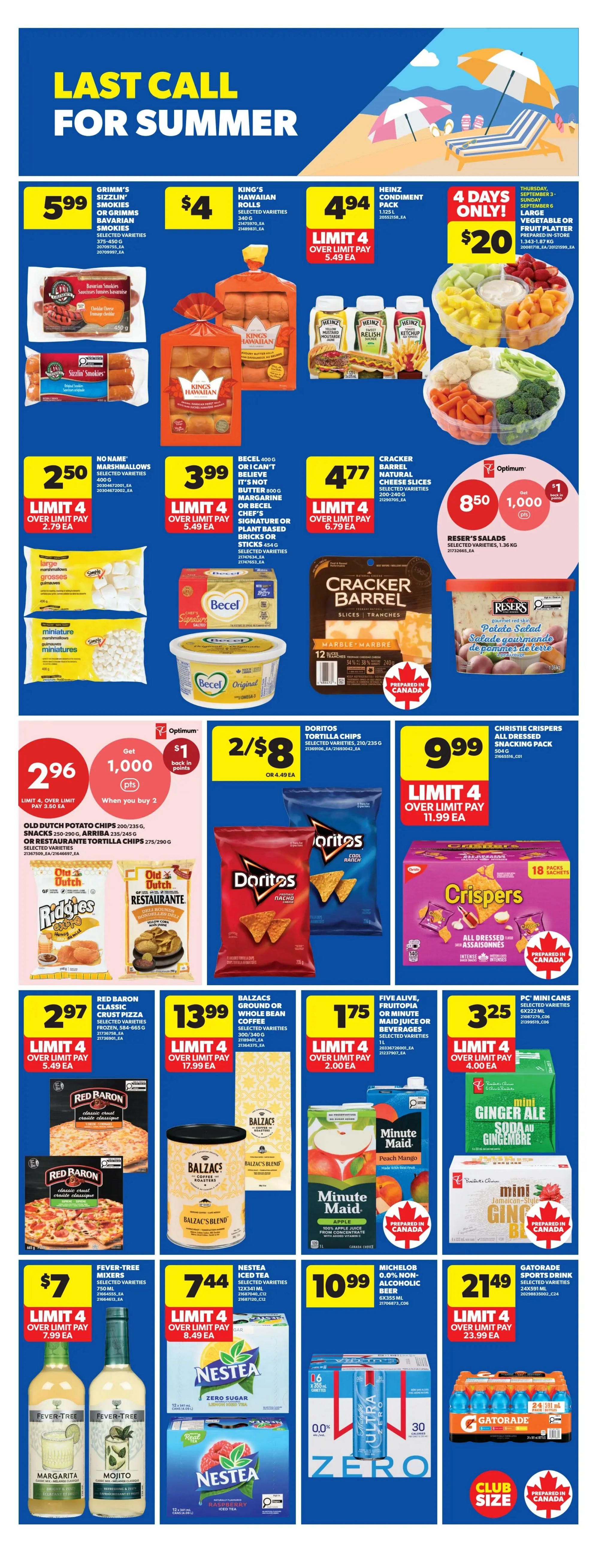 Real Canadian Superstore (West) Flyer September 3 to 9