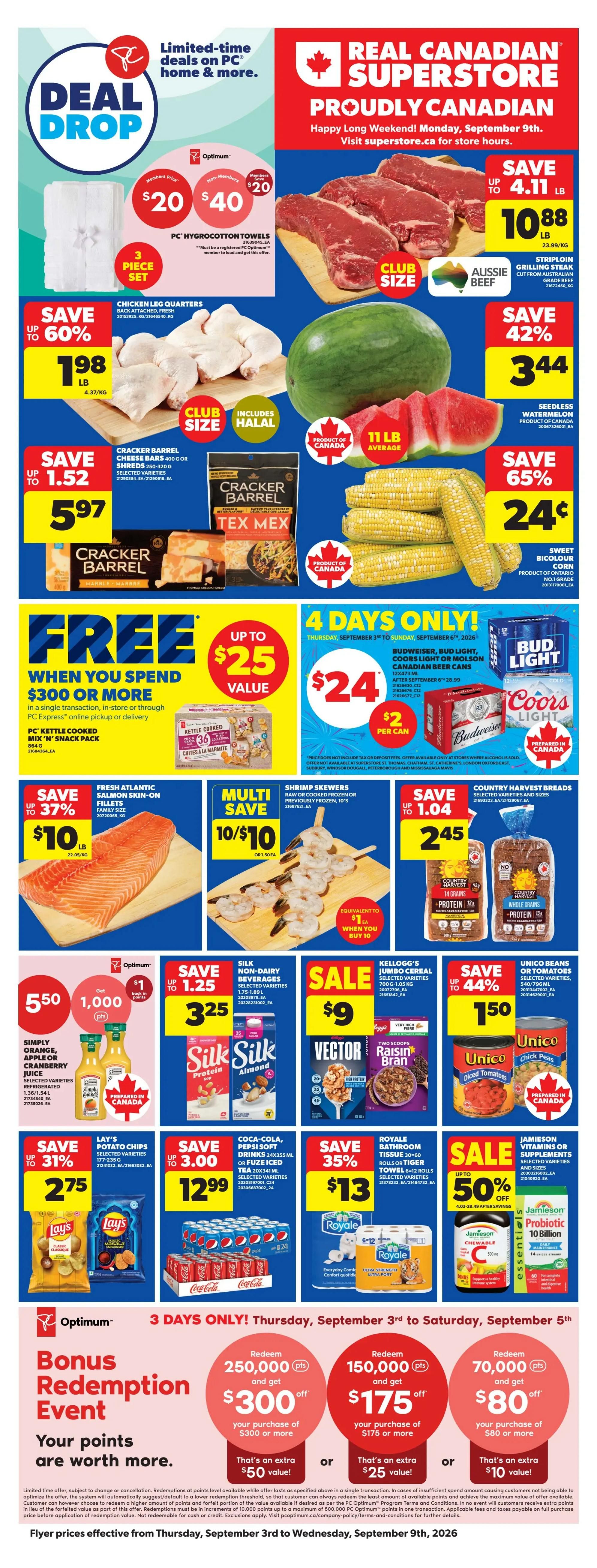Real Canadian Superstore (ON) Flyer September 3 to 9