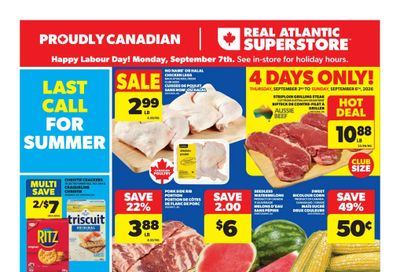 Real Atlantic Superstore Flyer September 3 to 9