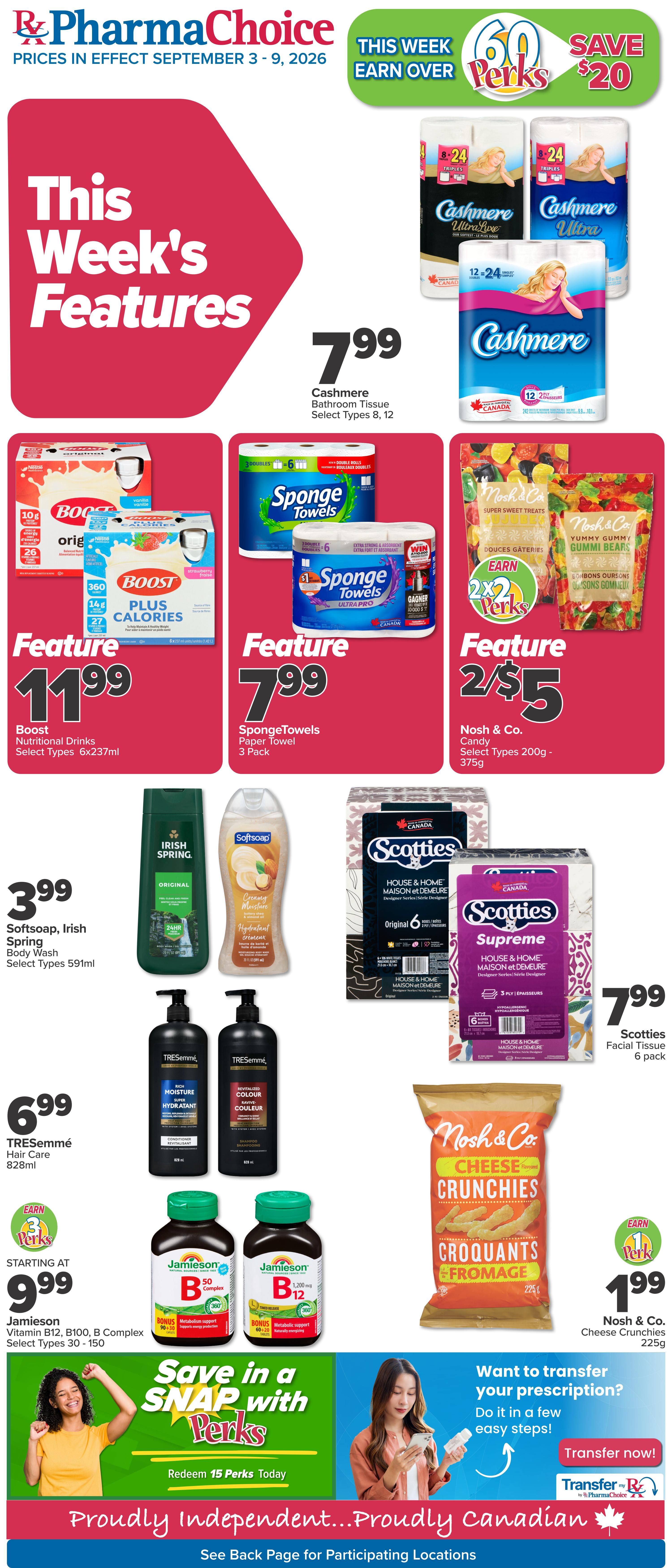 PharmaChoice (ON & Atlantic) Flyer September 3 to 9