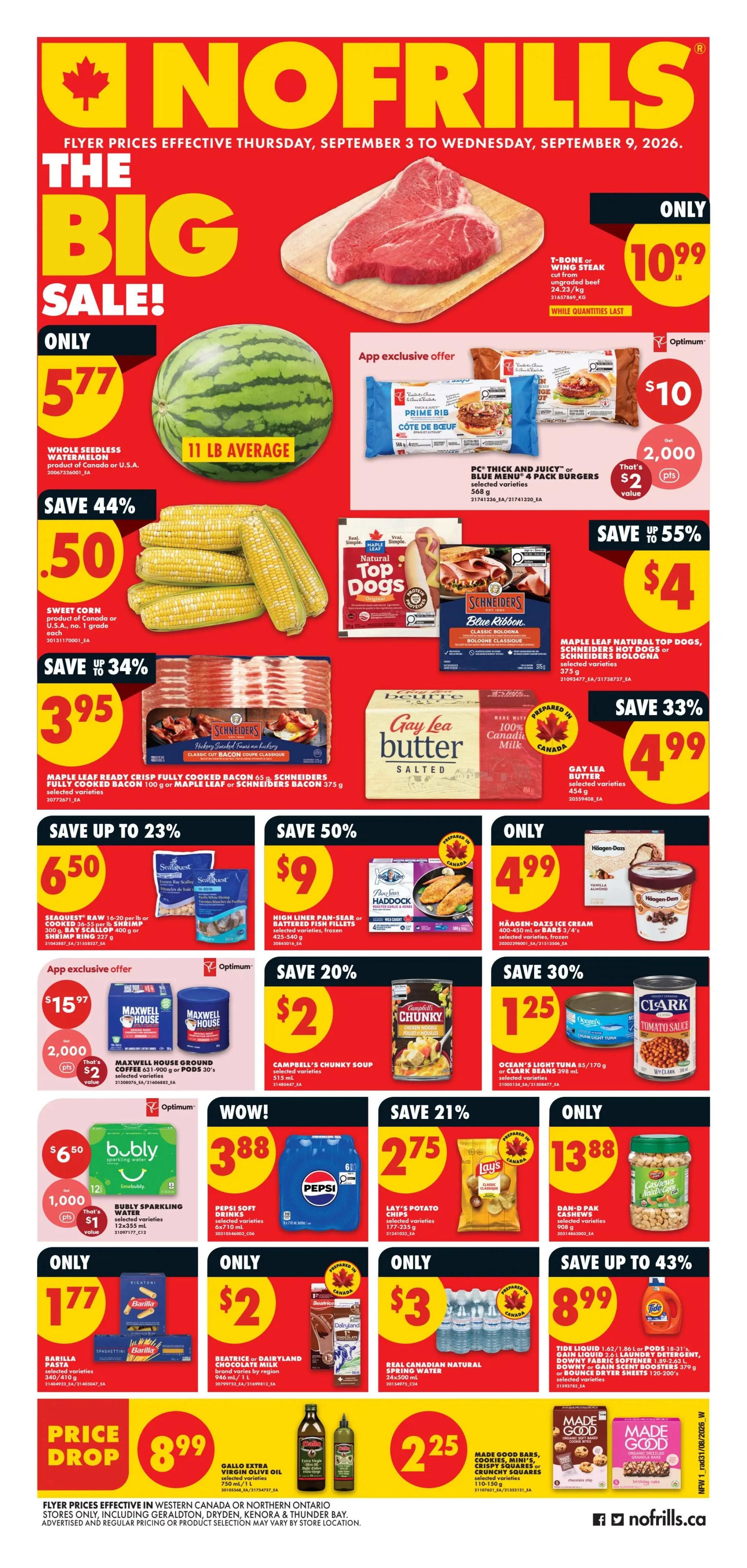 No Frills (West) Flyer September 3 to 9
