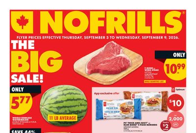 No Frills (West) Flyer September 3 to 9