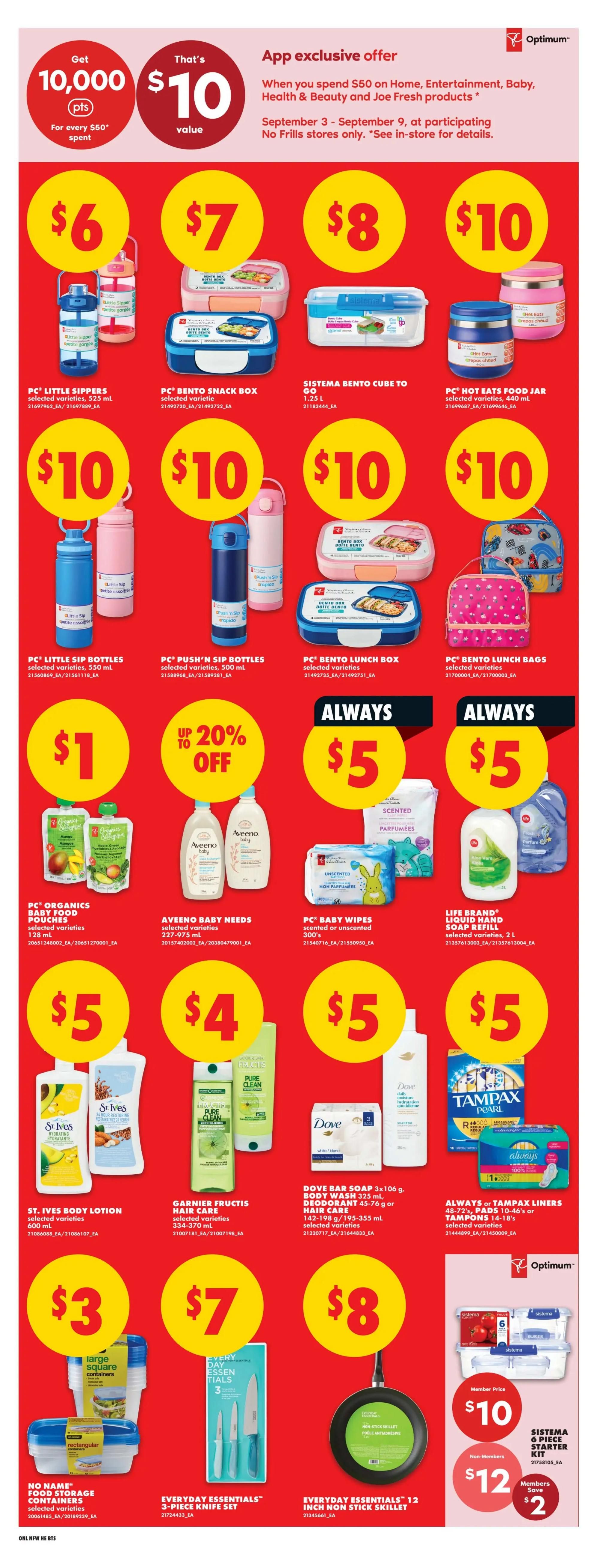 No Frills (West) Flyer September 3 to 9