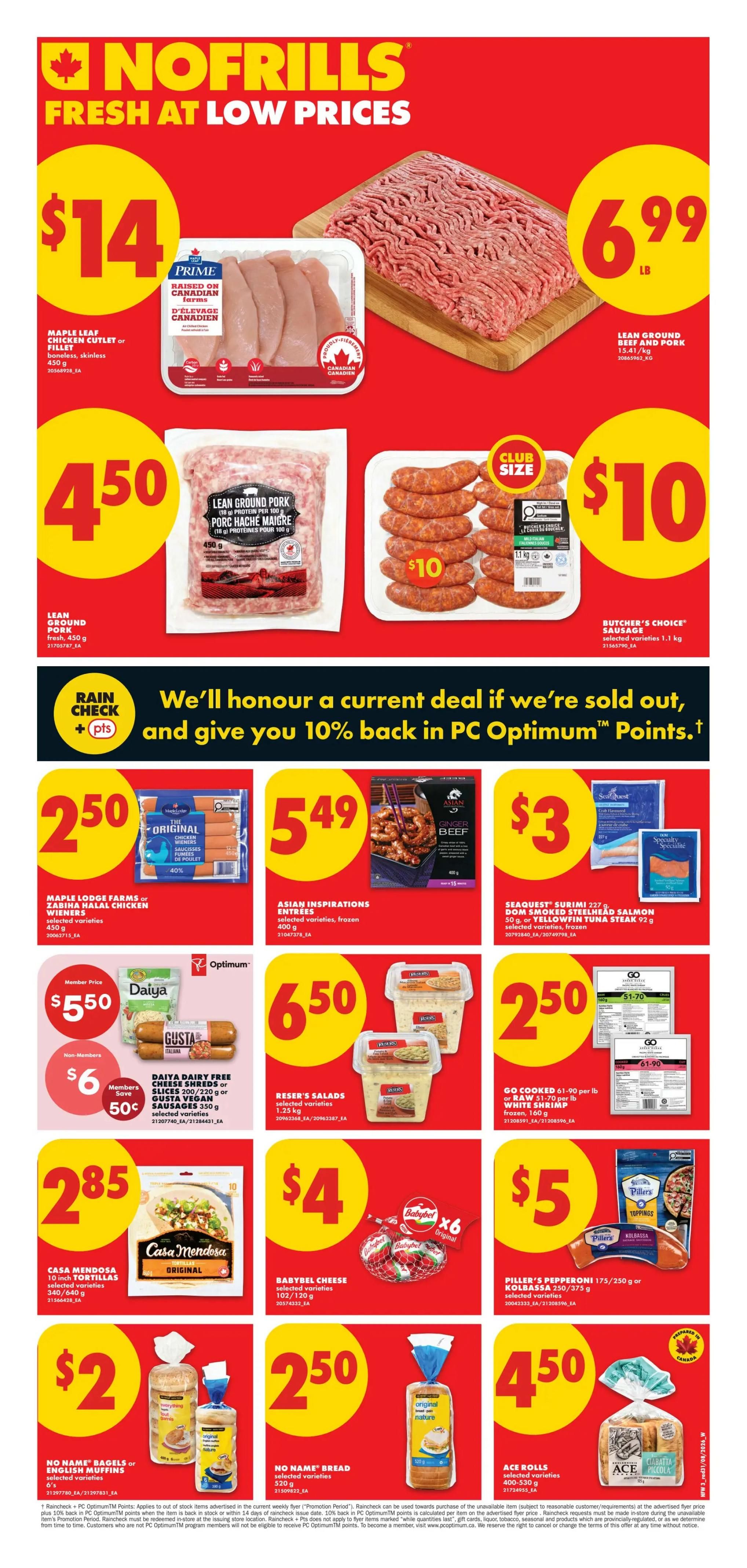 No Frills (West) Flyer September 3 to 9