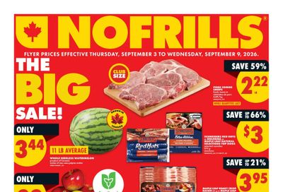 No Frills (GTA) Flyer September 3 to 9