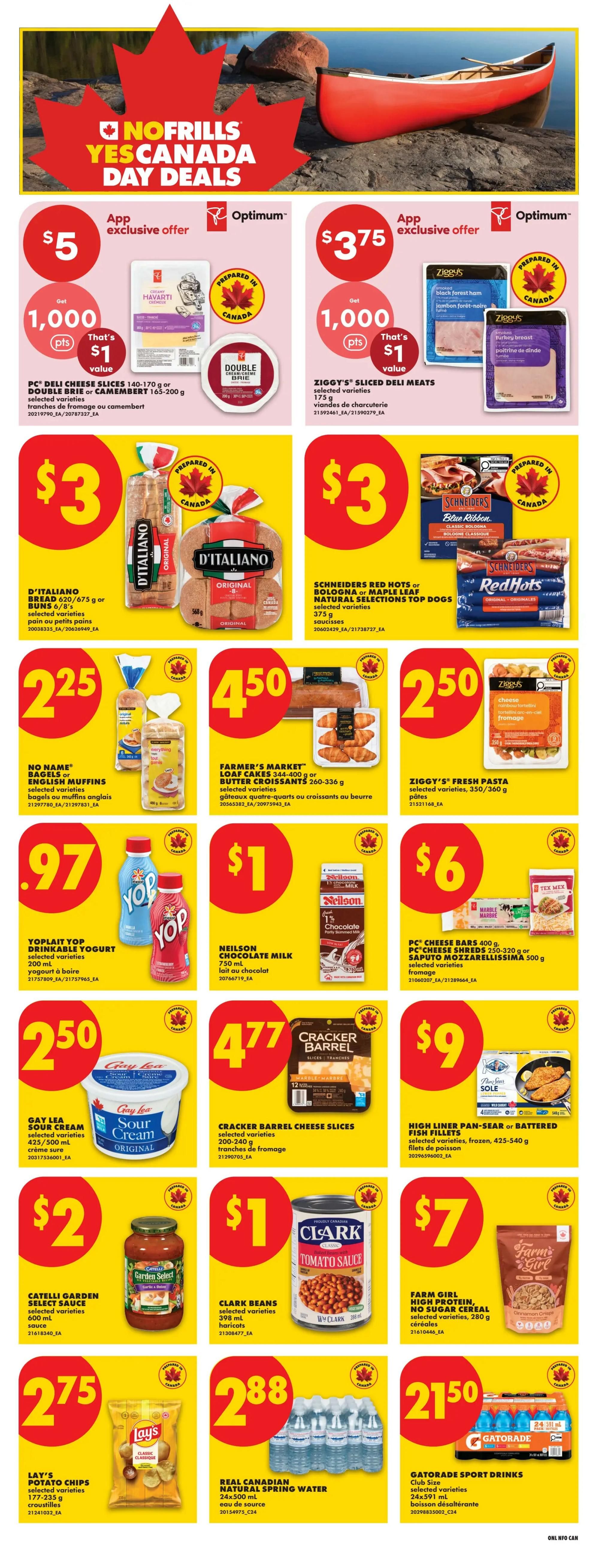No Frills (GTA) Flyer September 3 to 9