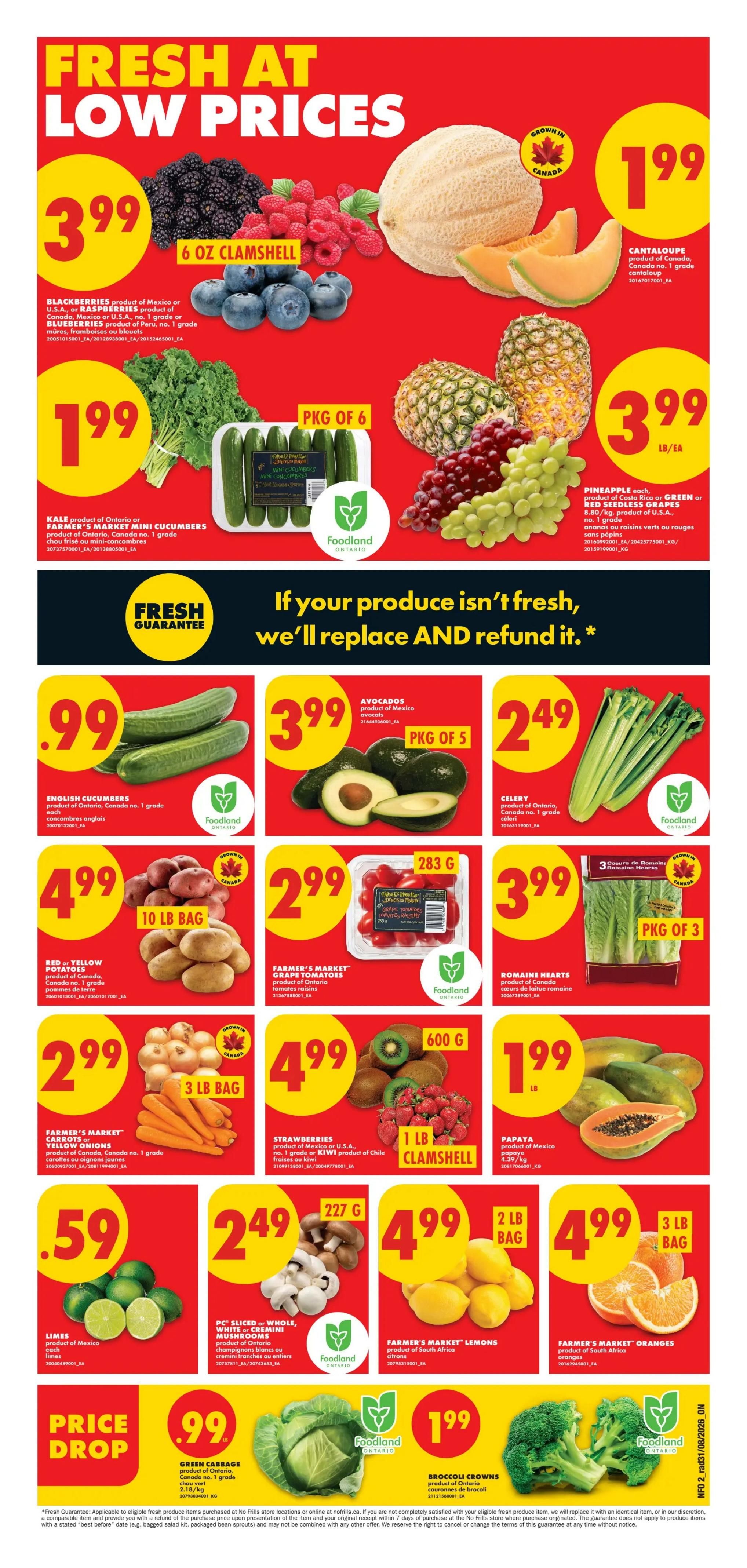 No Frills (ON) Flyer September 3 to 9