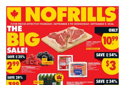 No Frills (Atlantic) Flyer September 3 to 9