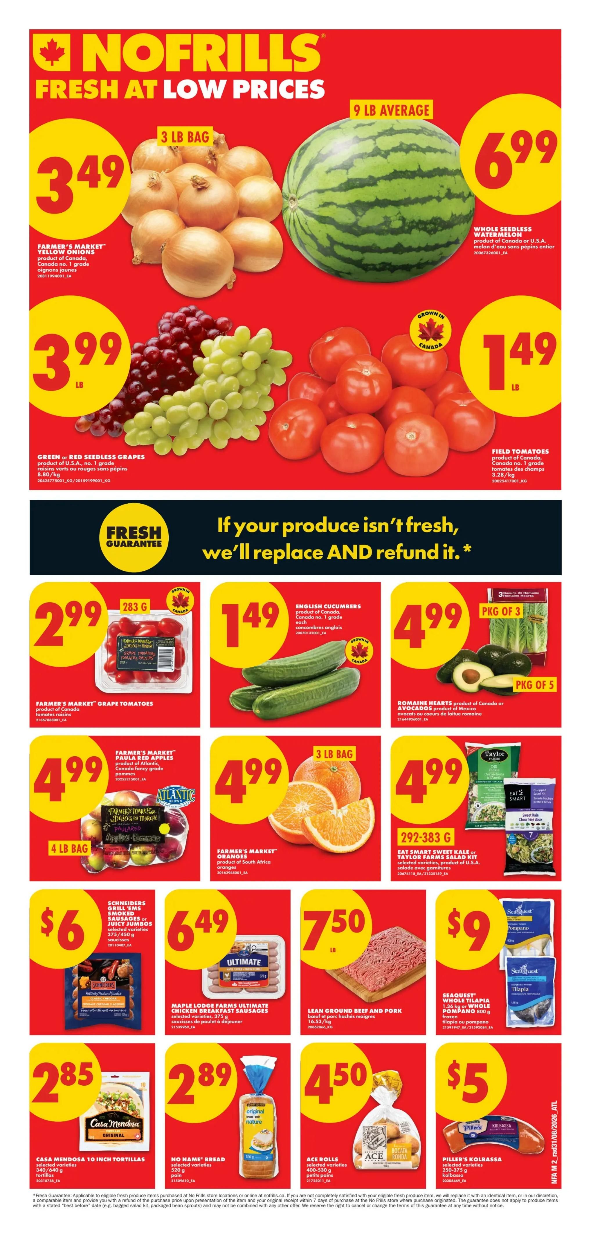 No Frills (Atlantic) Flyer September 3 to 9