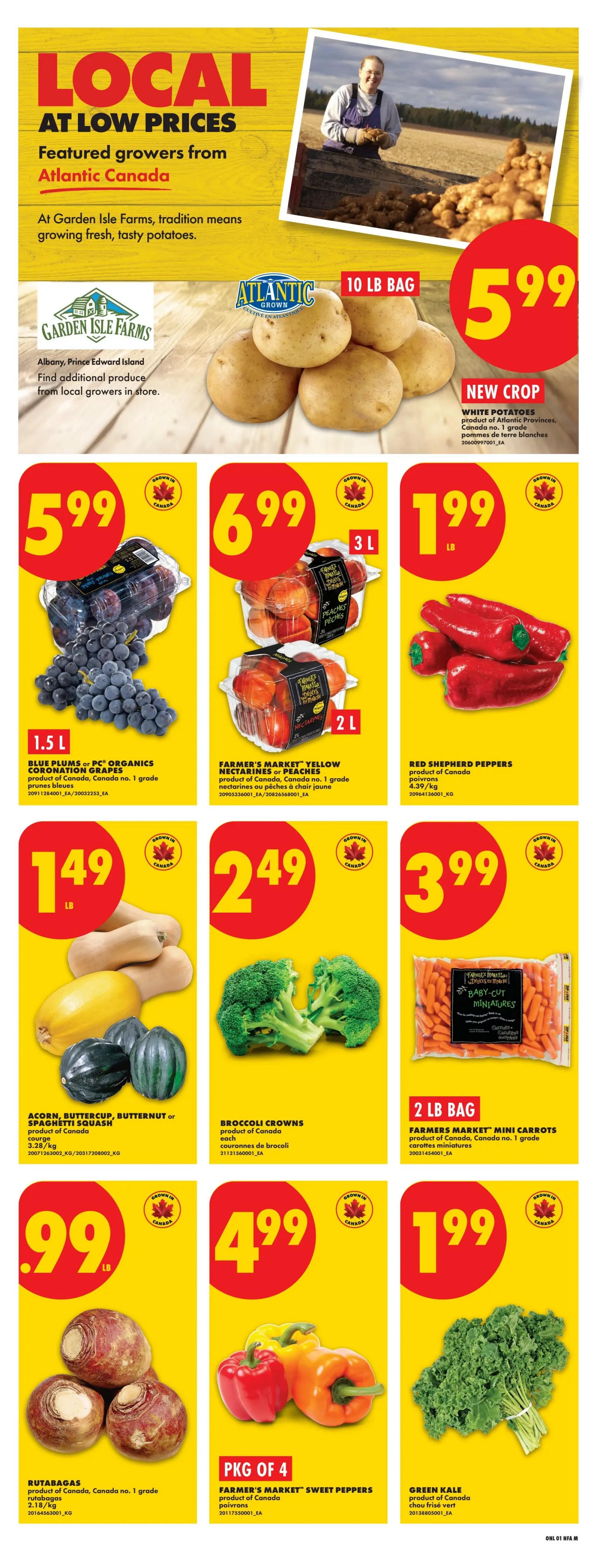 No Frills (Atlantic) Flyer September 3 to 9