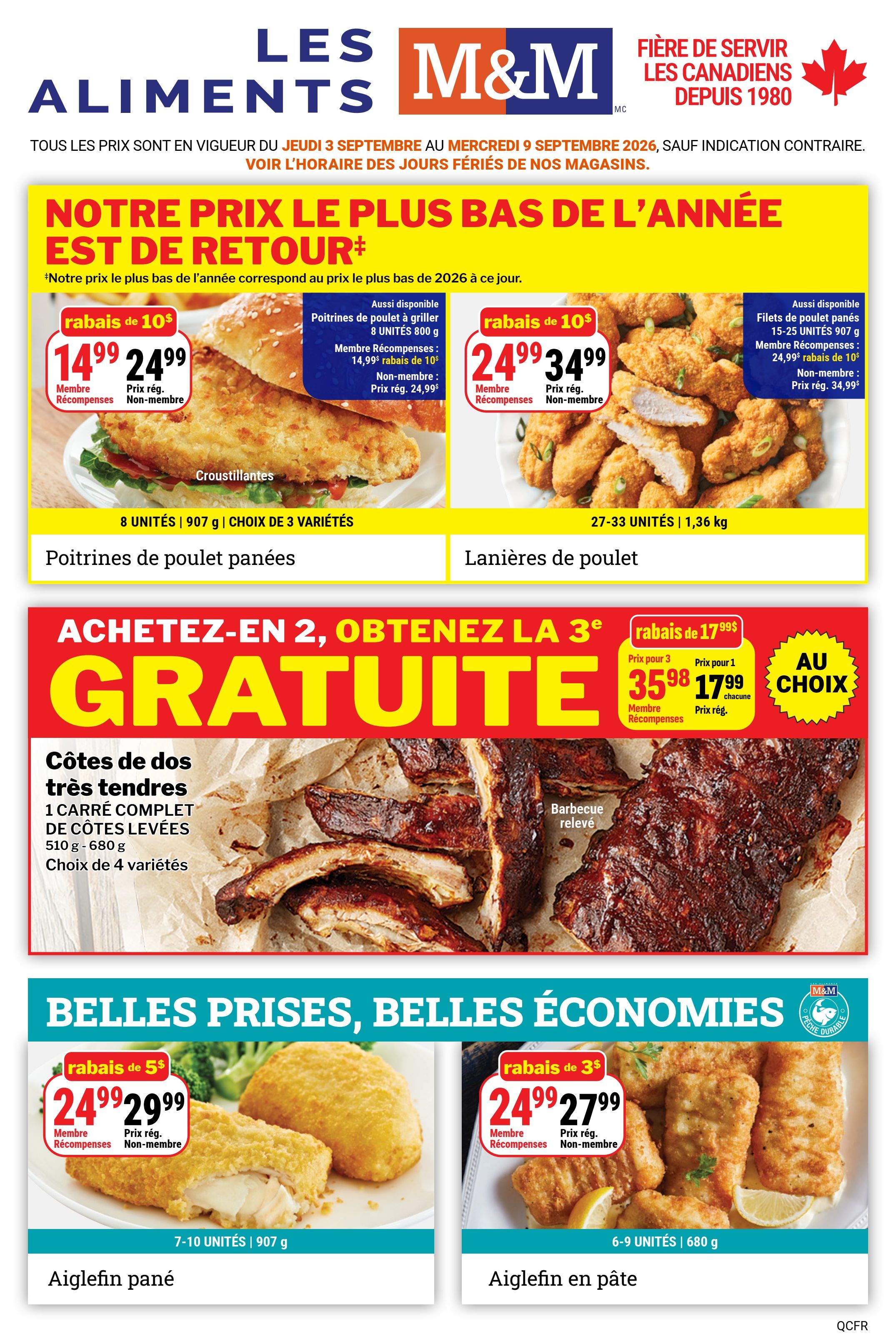 M&M Food Market (QC) Flyer September 3 to 9