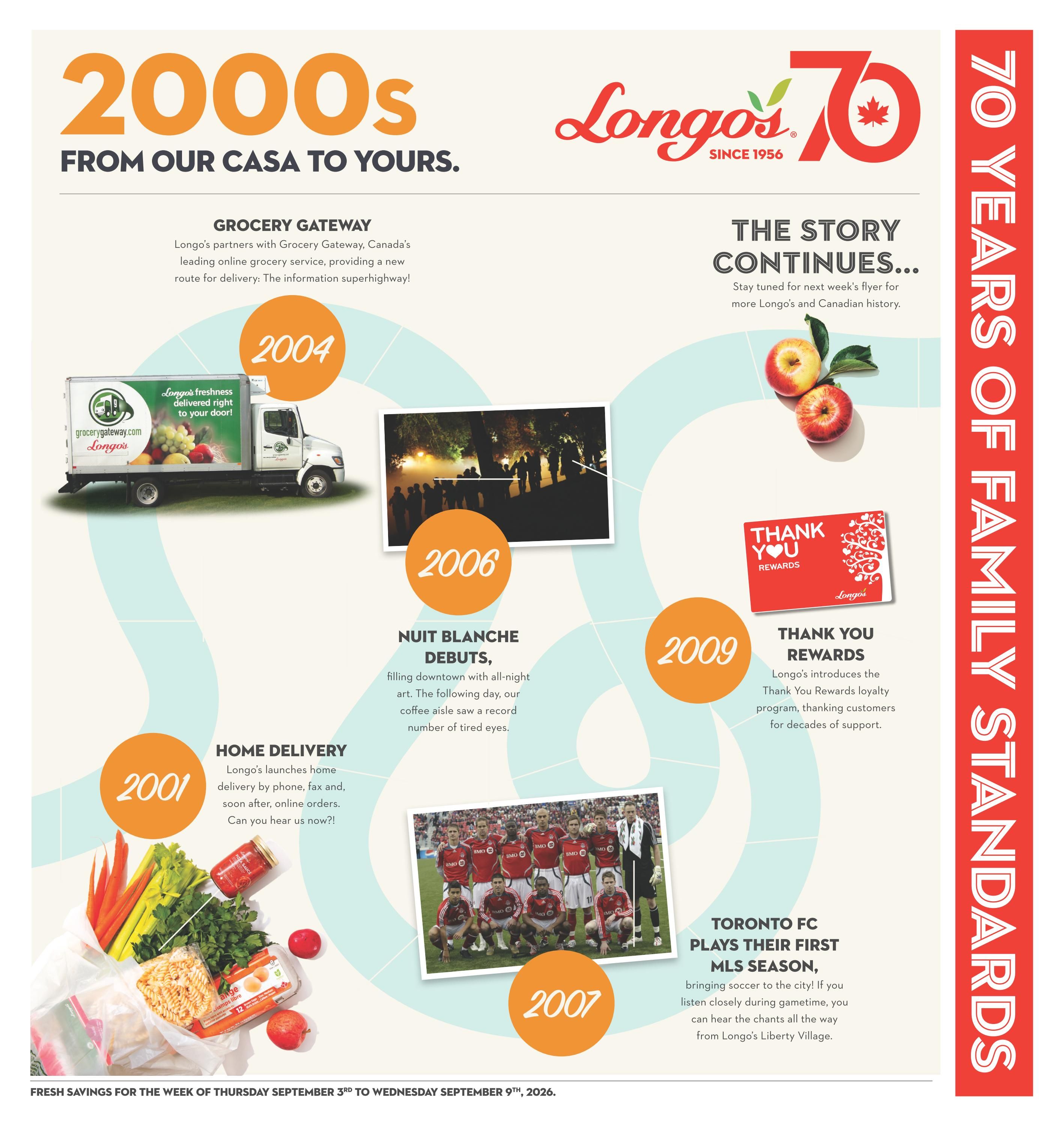 Longo's Flyer September 3 to 9