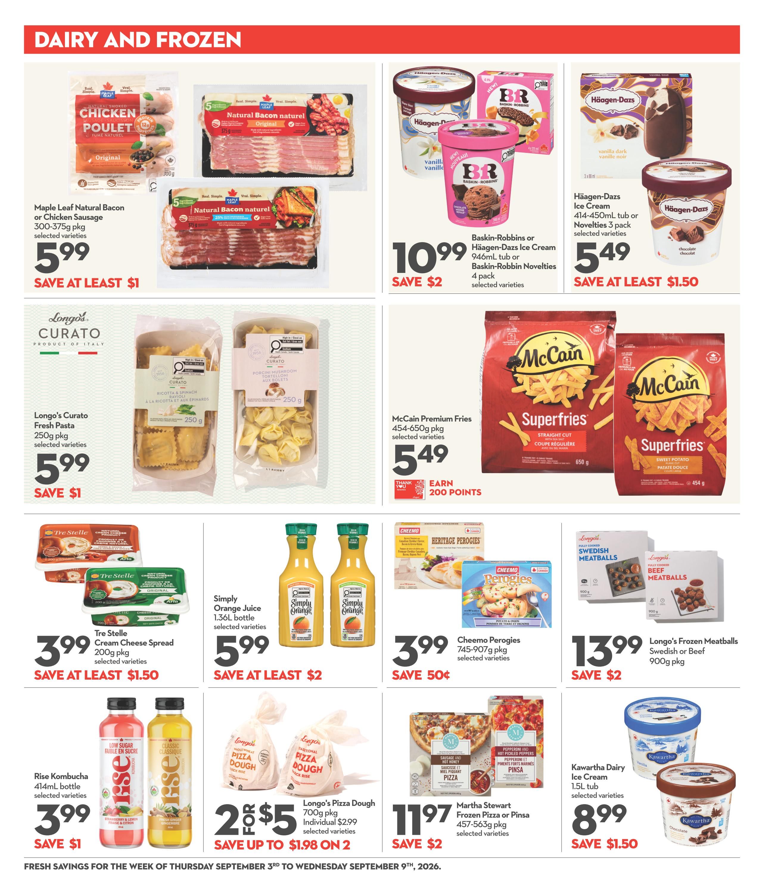 Longo's Flyer September 3 to 9