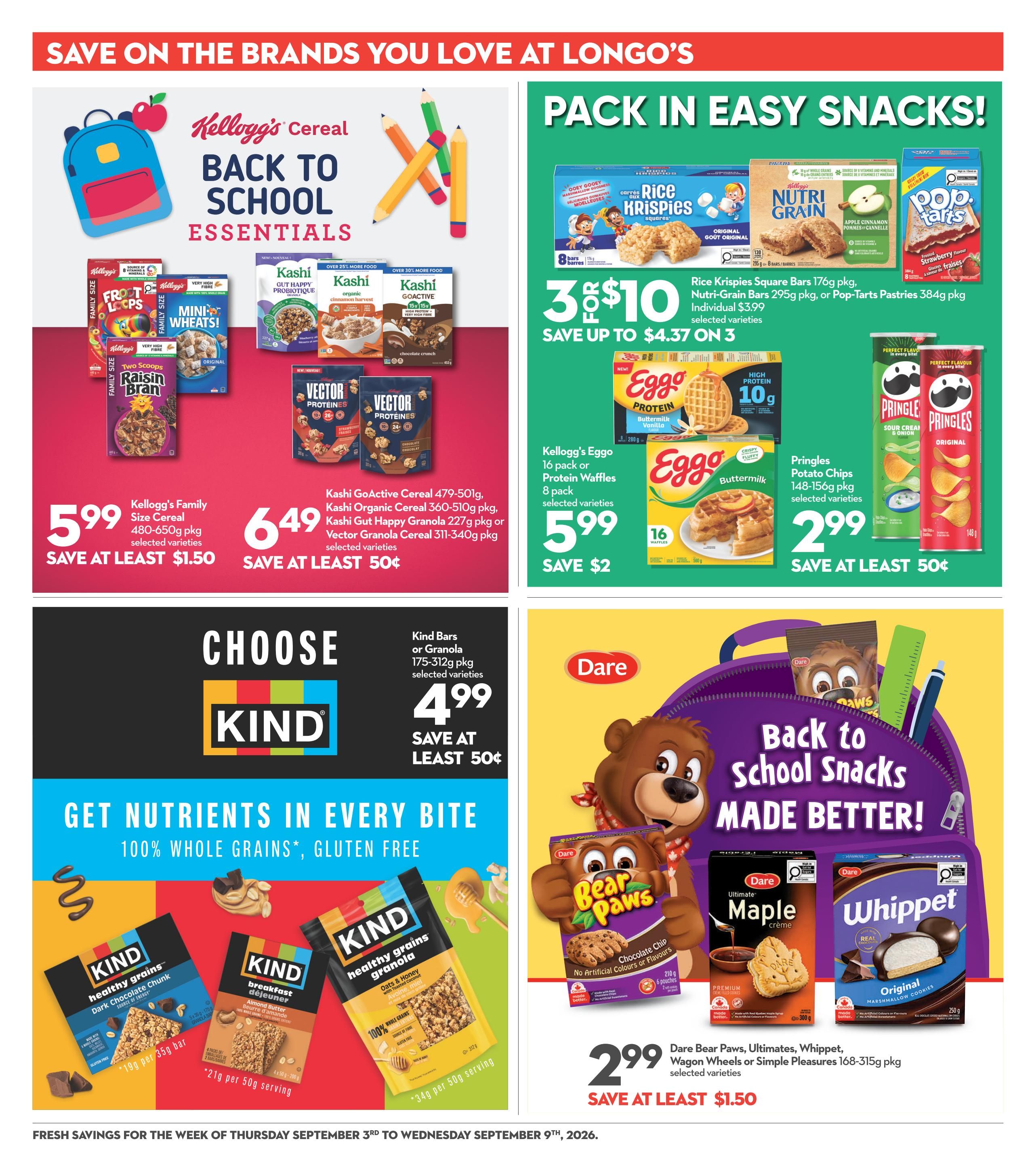 Longo's Flyer September 3 to 9