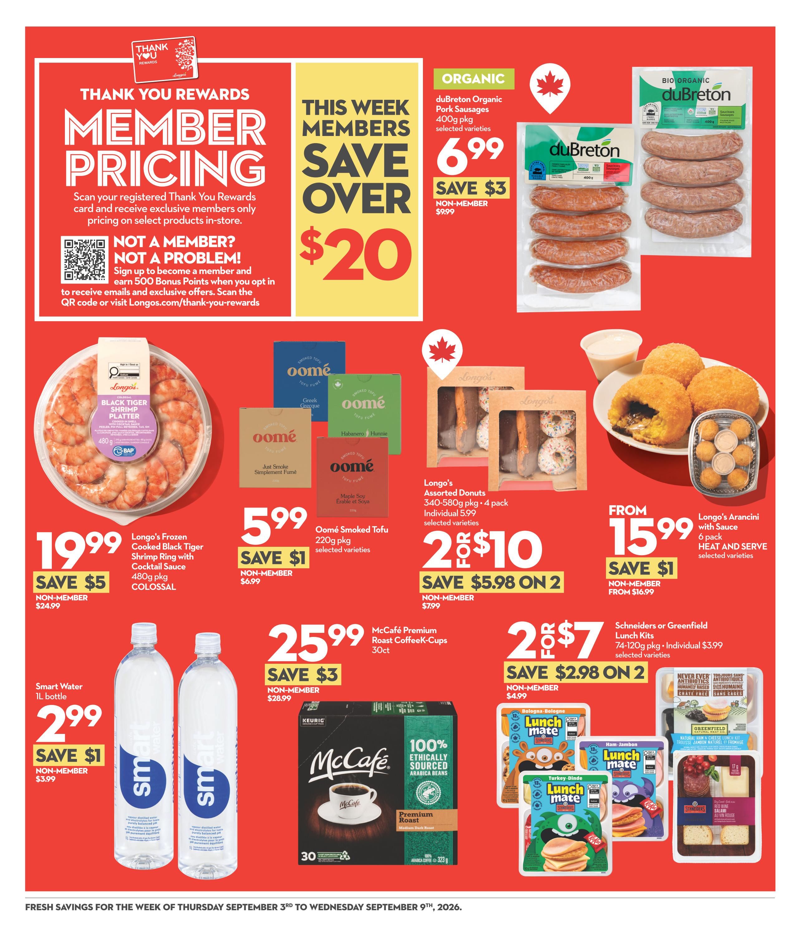 Longo's Flyer September 3 to 9