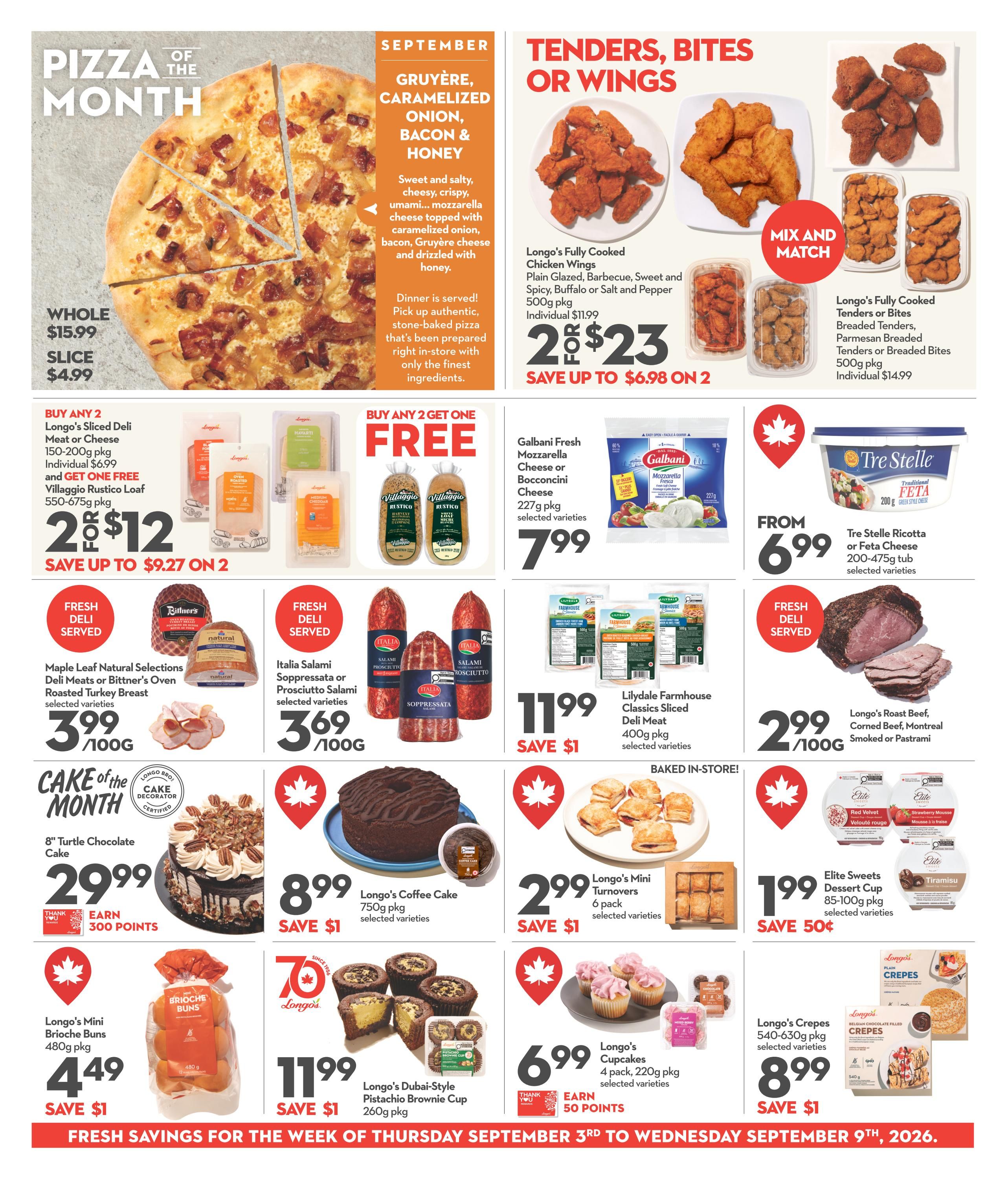 Longo's Flyer September 3 to 9