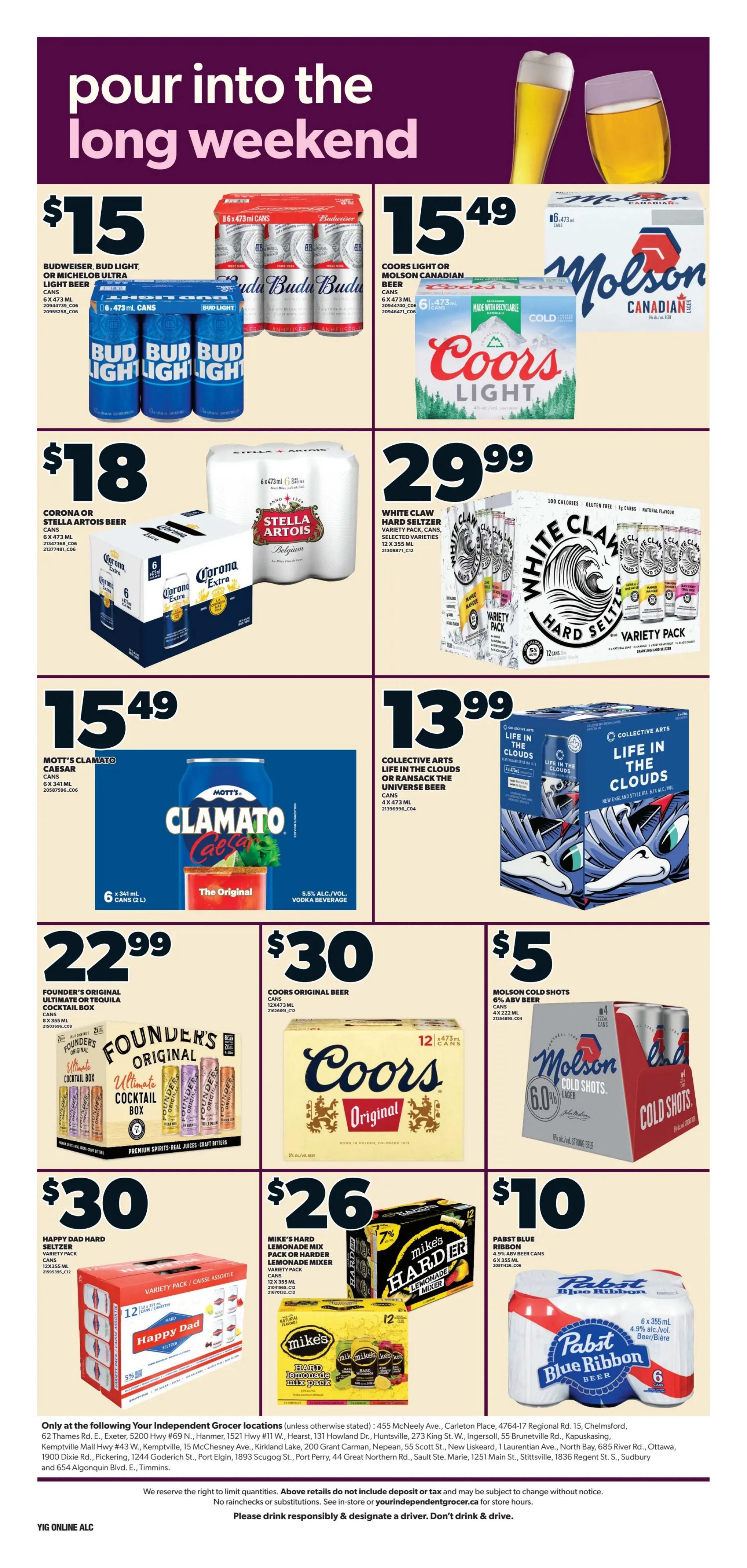 Independent Grocer (ON) Flyer September 3 to 9