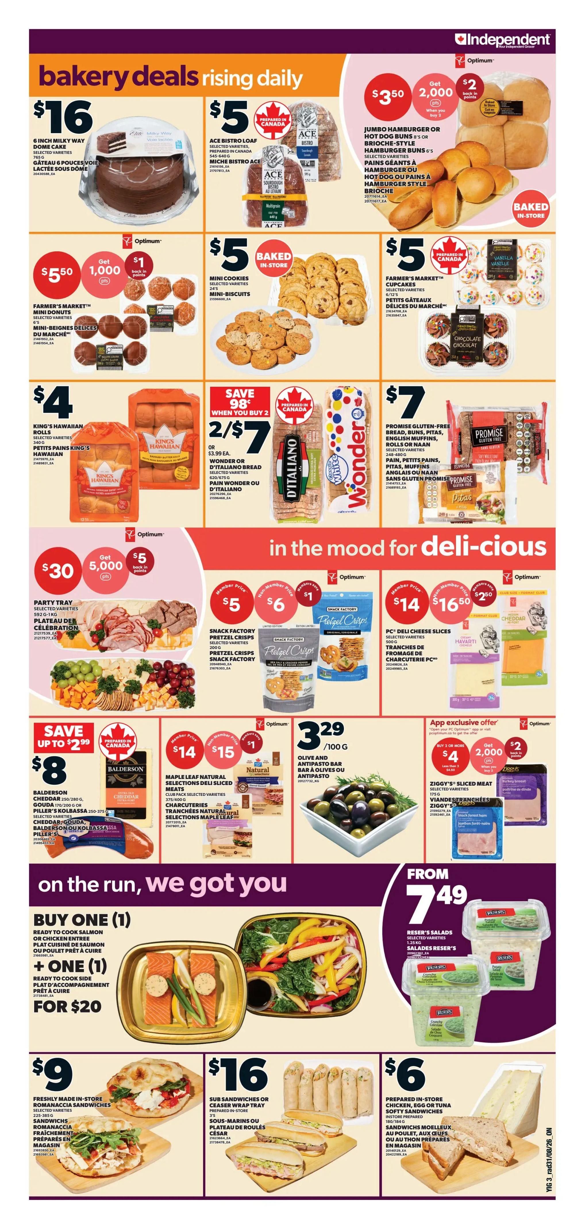 Independent Grocer (ON) Flyer September 3 to 9