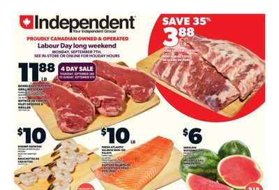 Independent Grocer (Atlantic) Flyer September 3 to 9