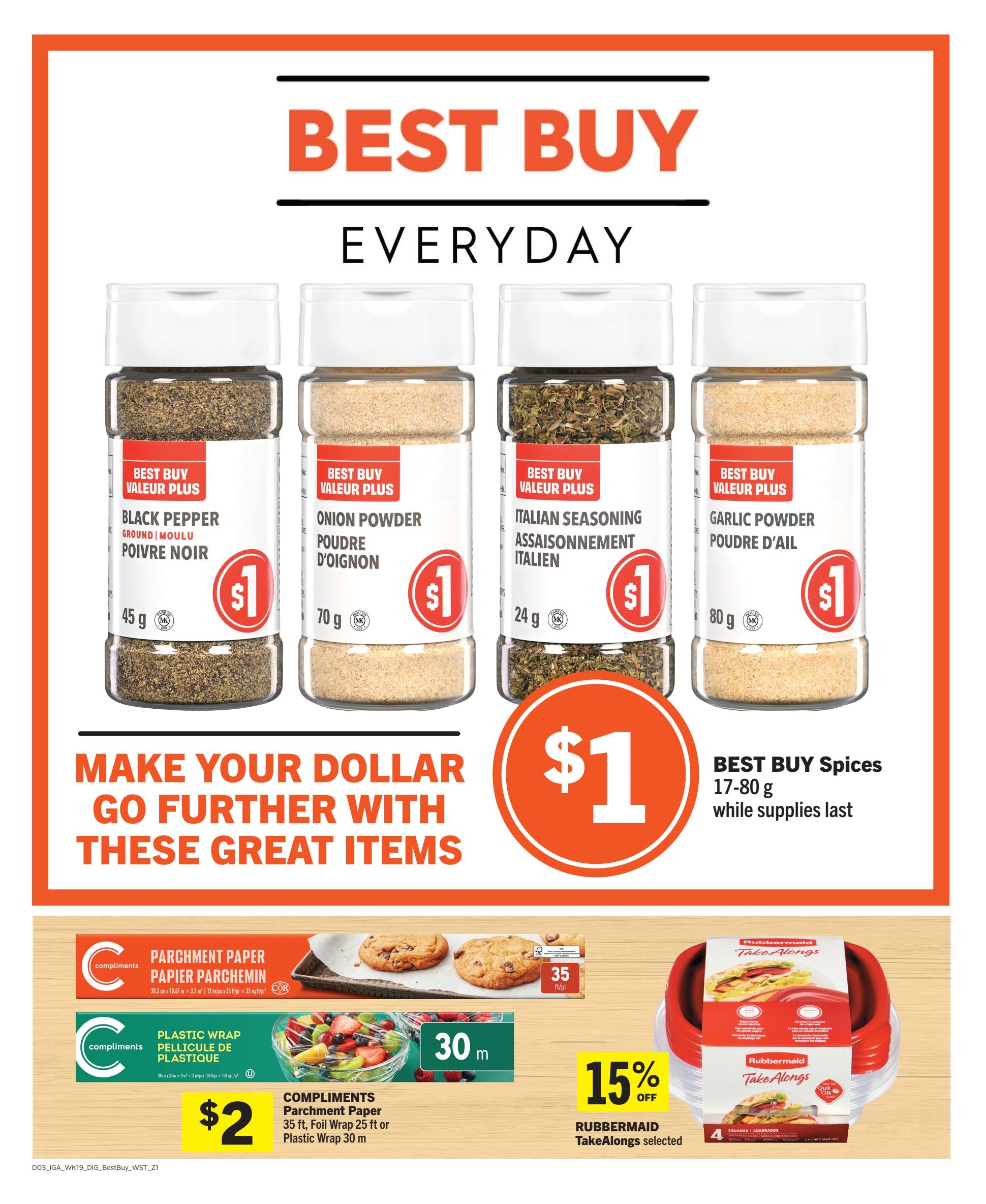 IGA (West) Flyer September 3 to 9