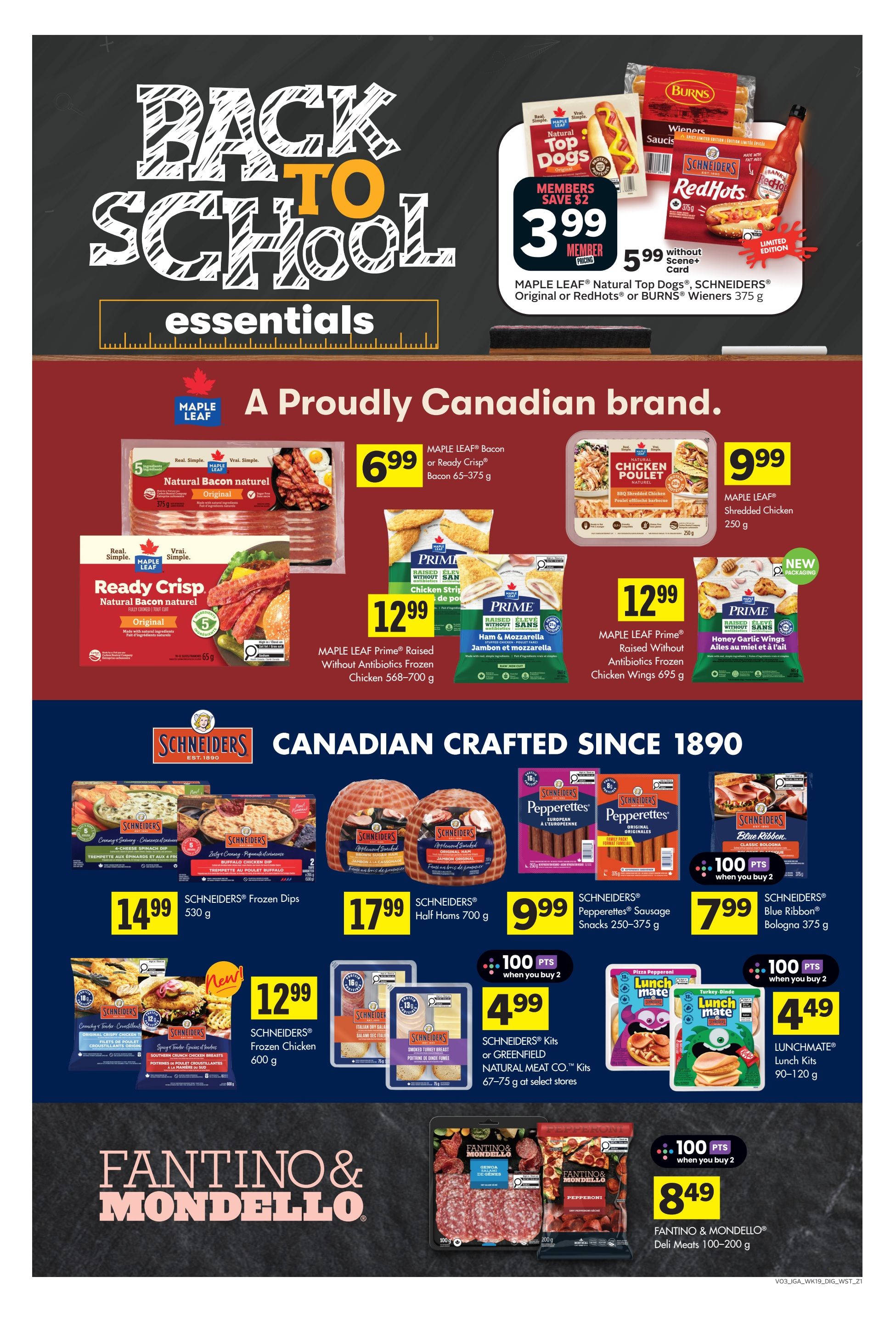 IGA (West) Flyer September 3 to 9