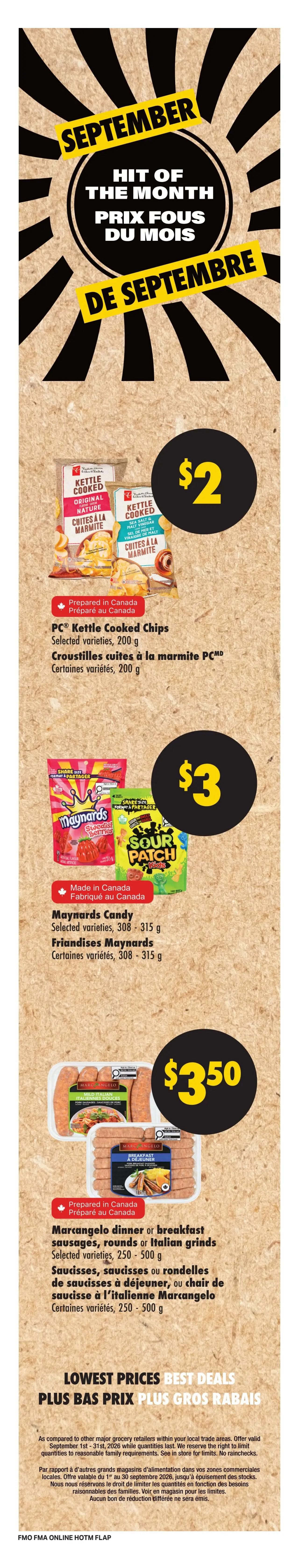 Freshmart (West) Flyer September 3 to 9