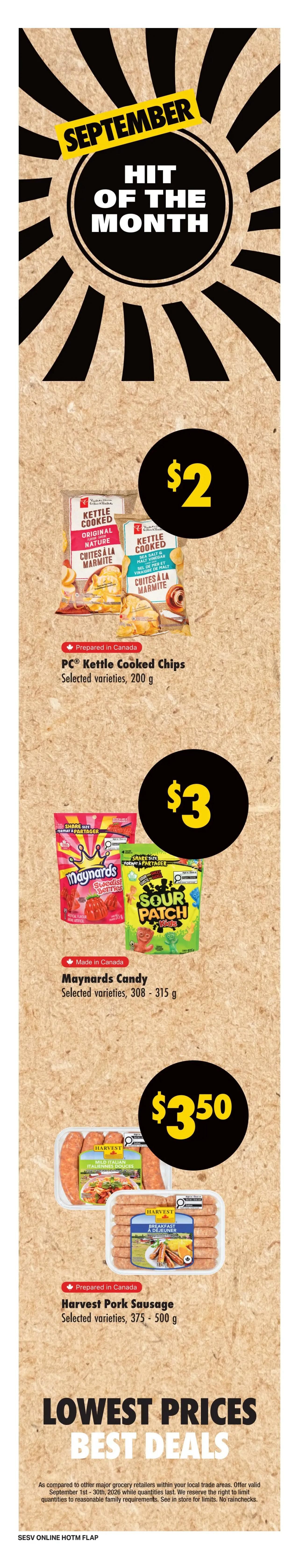 Freshmart (Atlantic) Flyer September 3 to 9