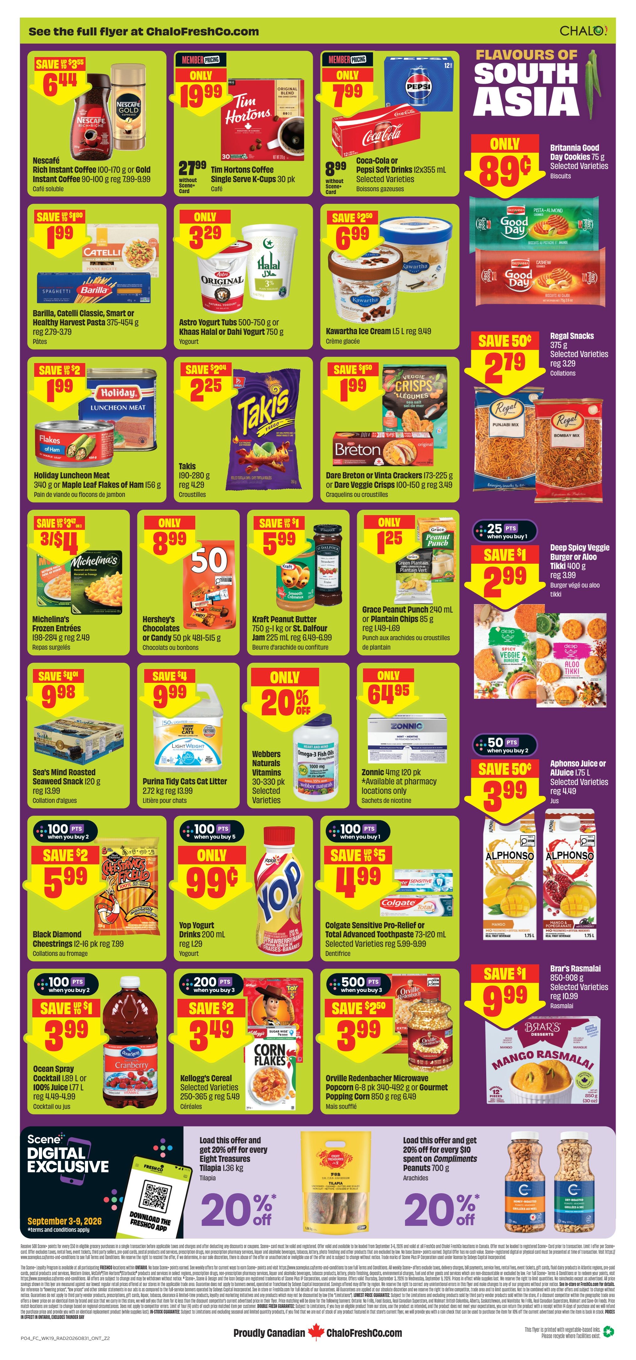 Chalo! FreshCo (ON) Flyer September 3 to 9