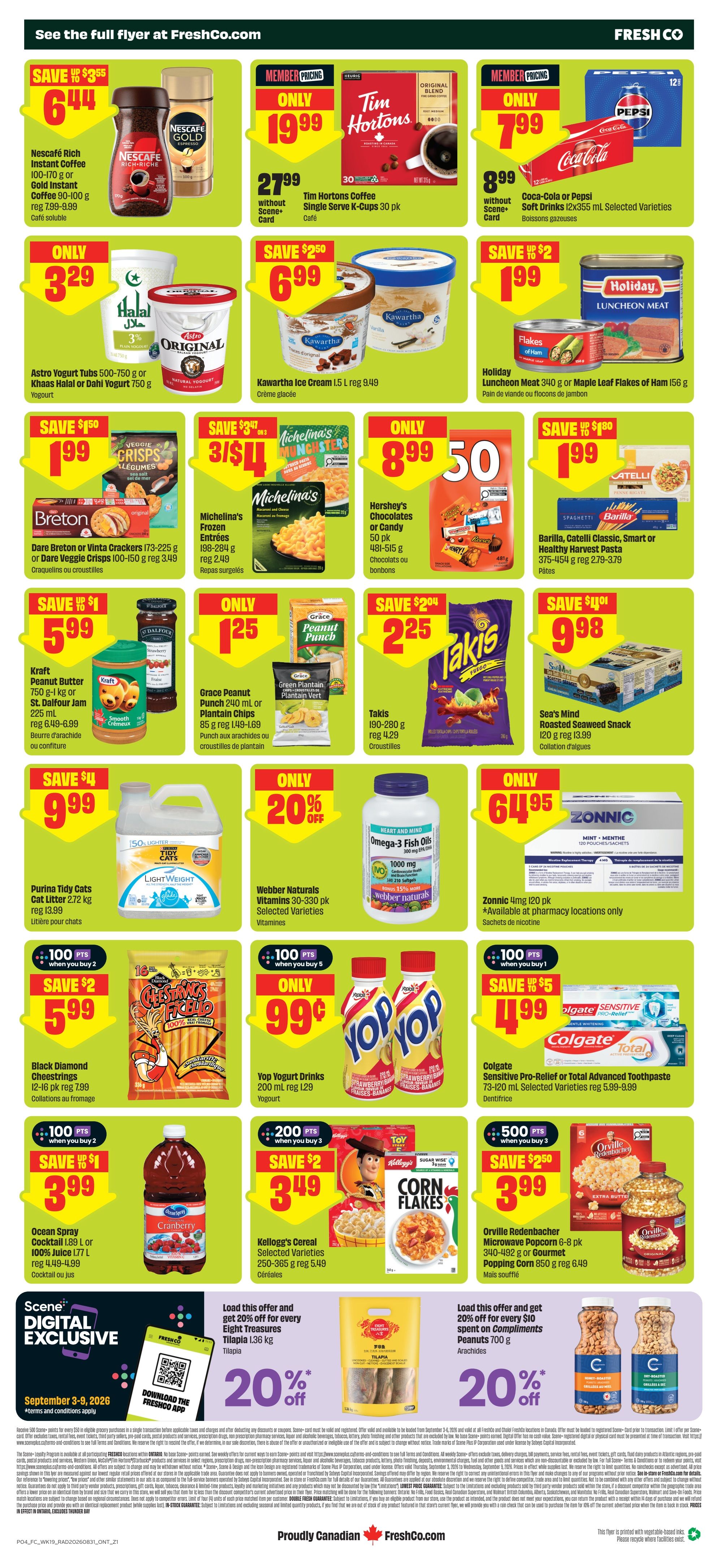 FreshCo (ON) Flyer September 3 to 9