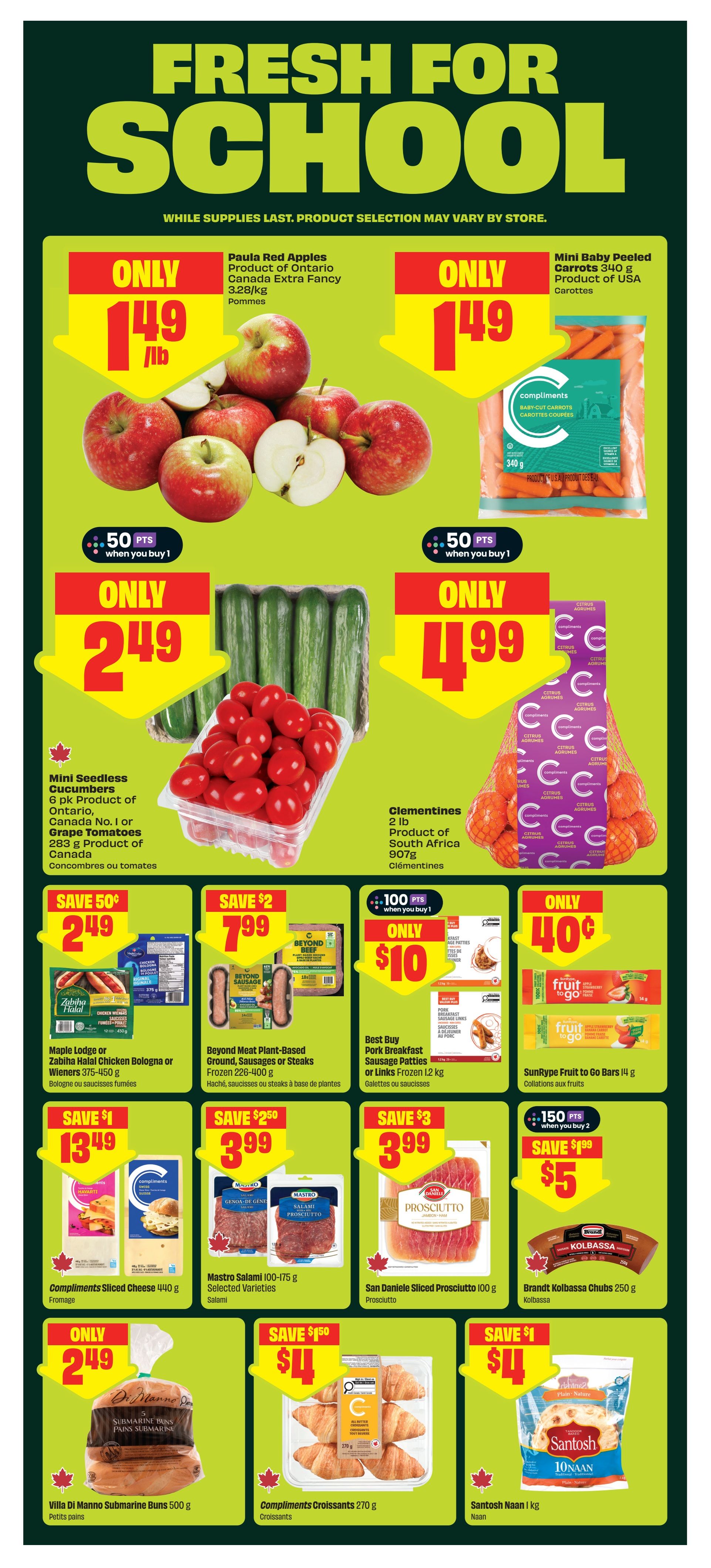 FreshCo (ON) Flyer September 3 to 9