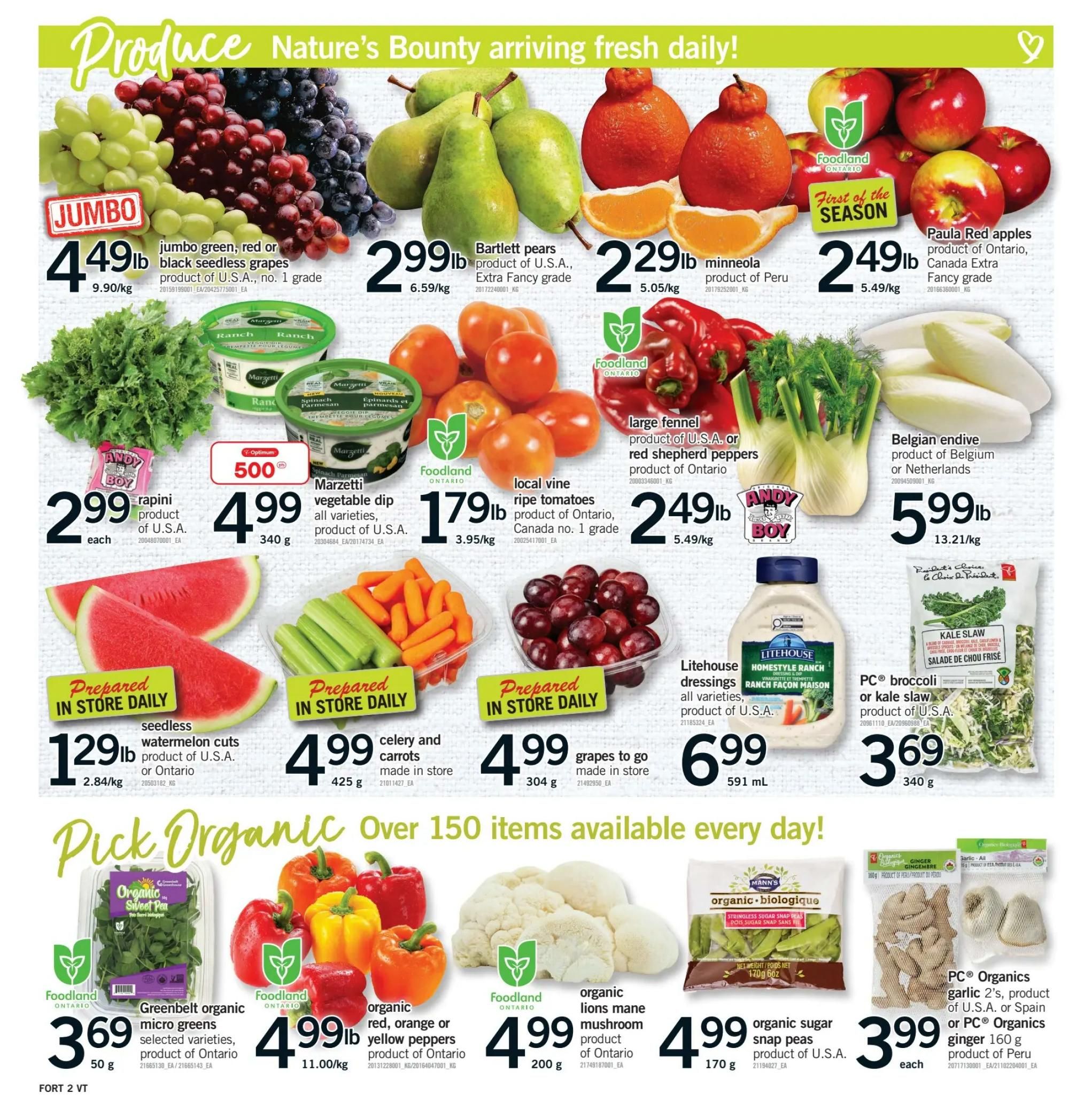 Fortinos Flyer September 3 to 9