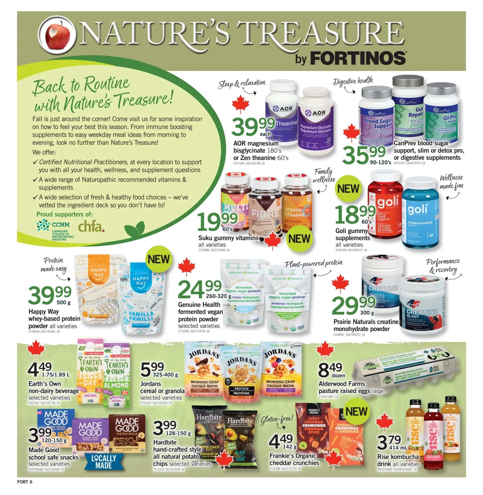 Fortinos Flyer September 3 to 9