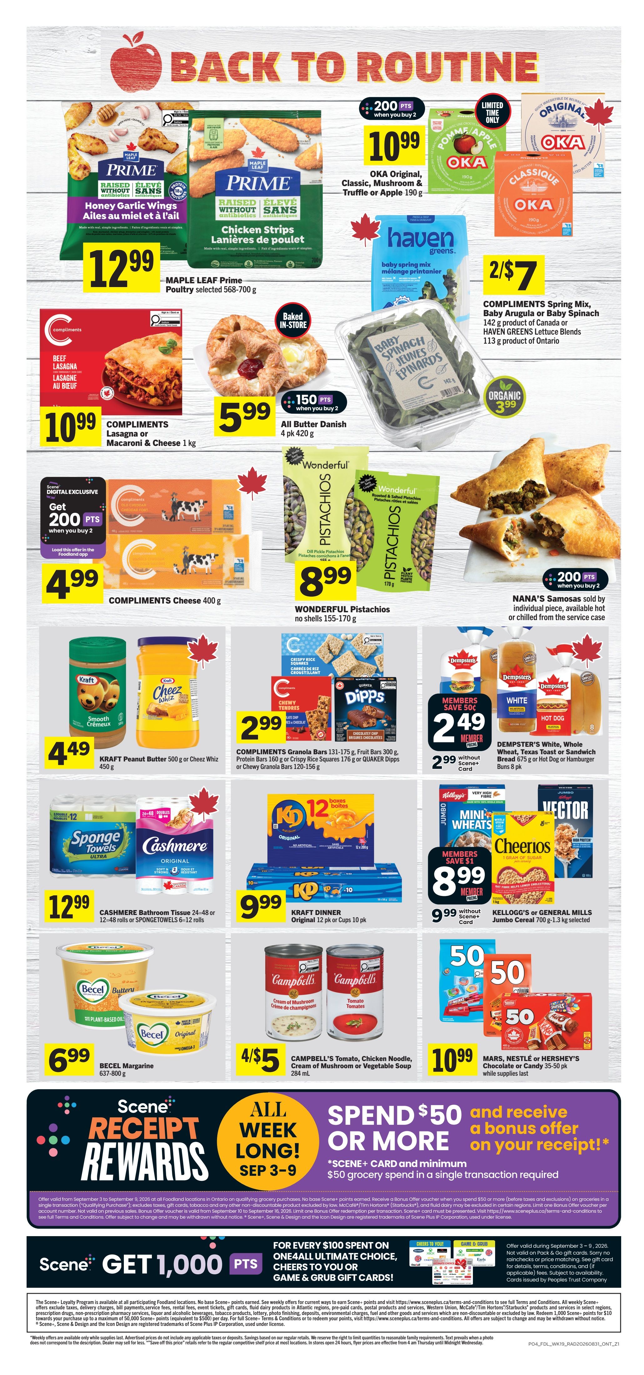 Foodland (ON) Flyer September 3 to 9