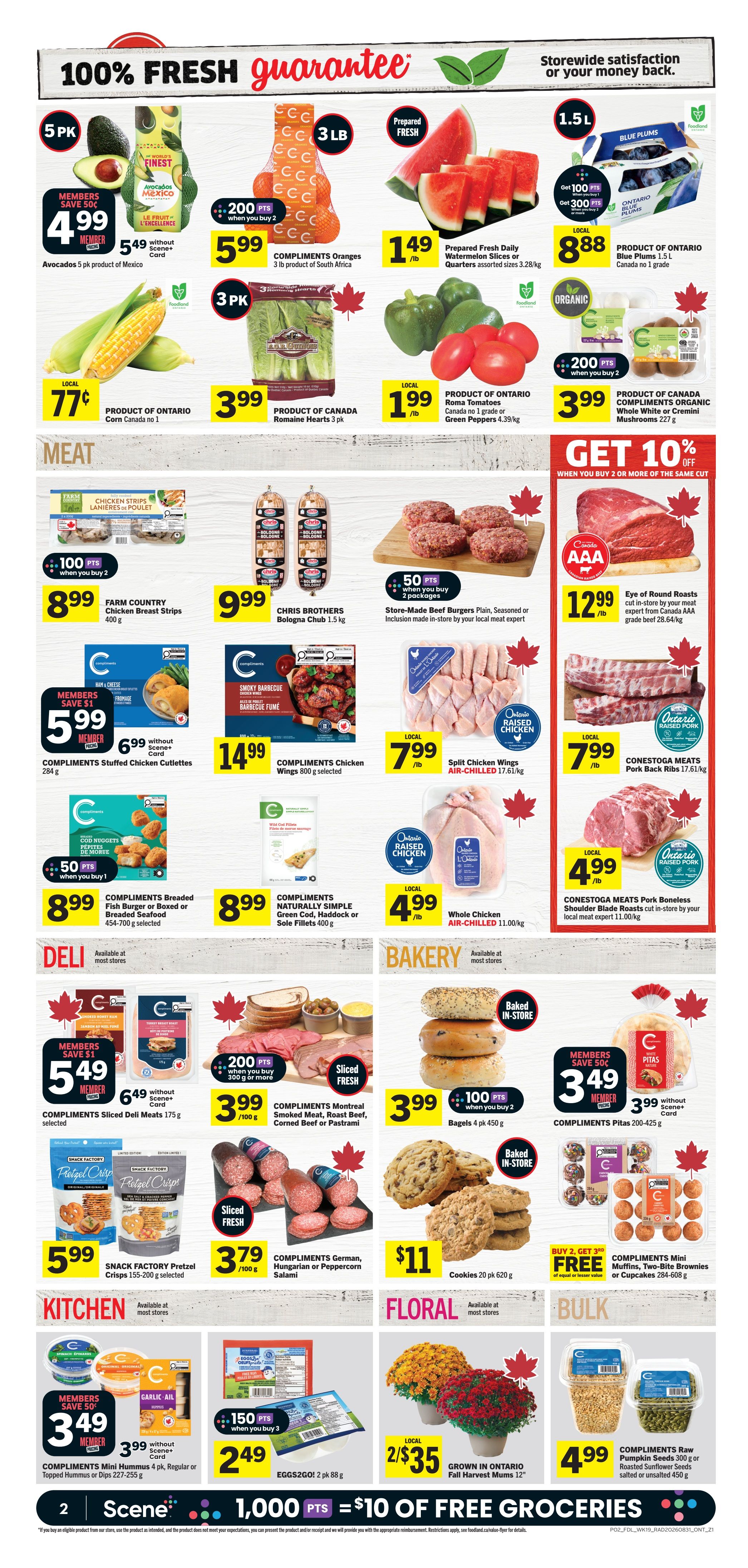 Foodland (ON) Flyer September 3 to 9