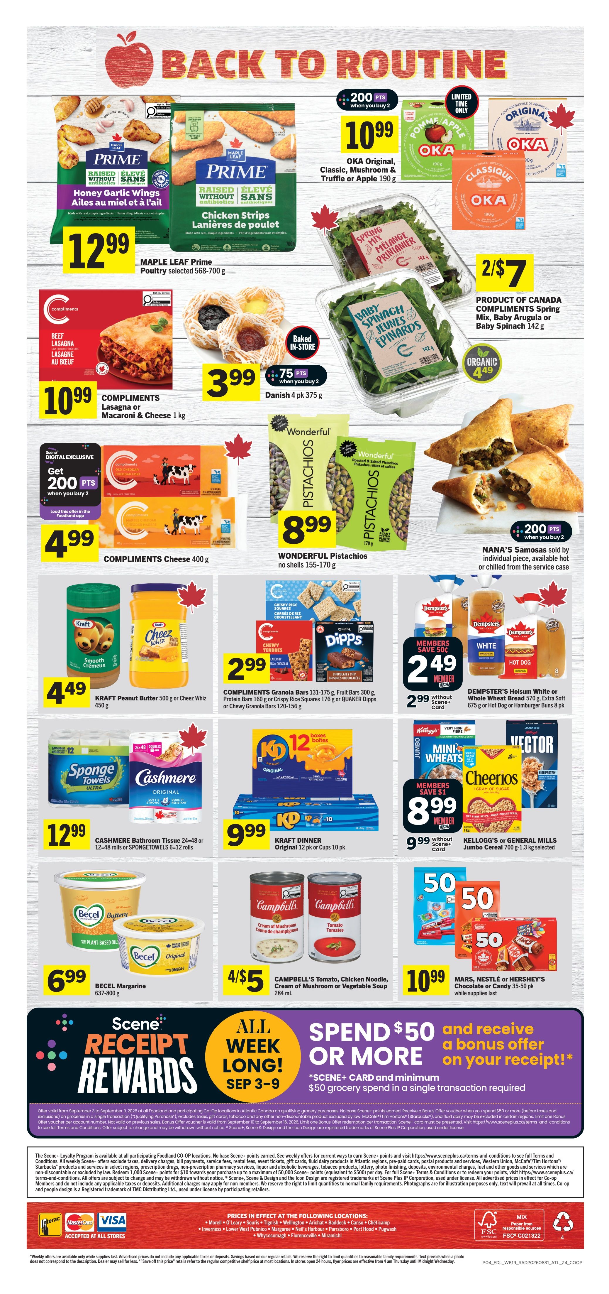 Foodland Co-op Flyer September 3 to 9