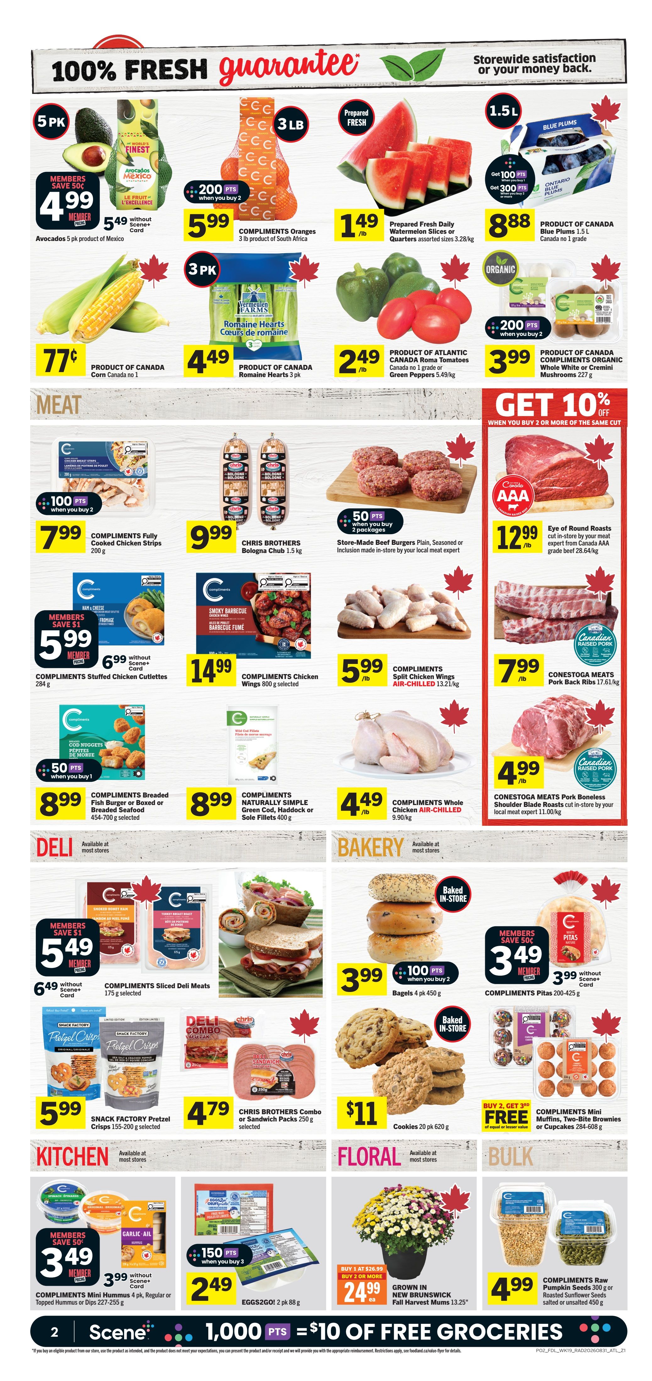 Foodland Co-op Flyer September 3 to 9