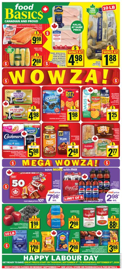 Food Basics Flyer September 3 to 9