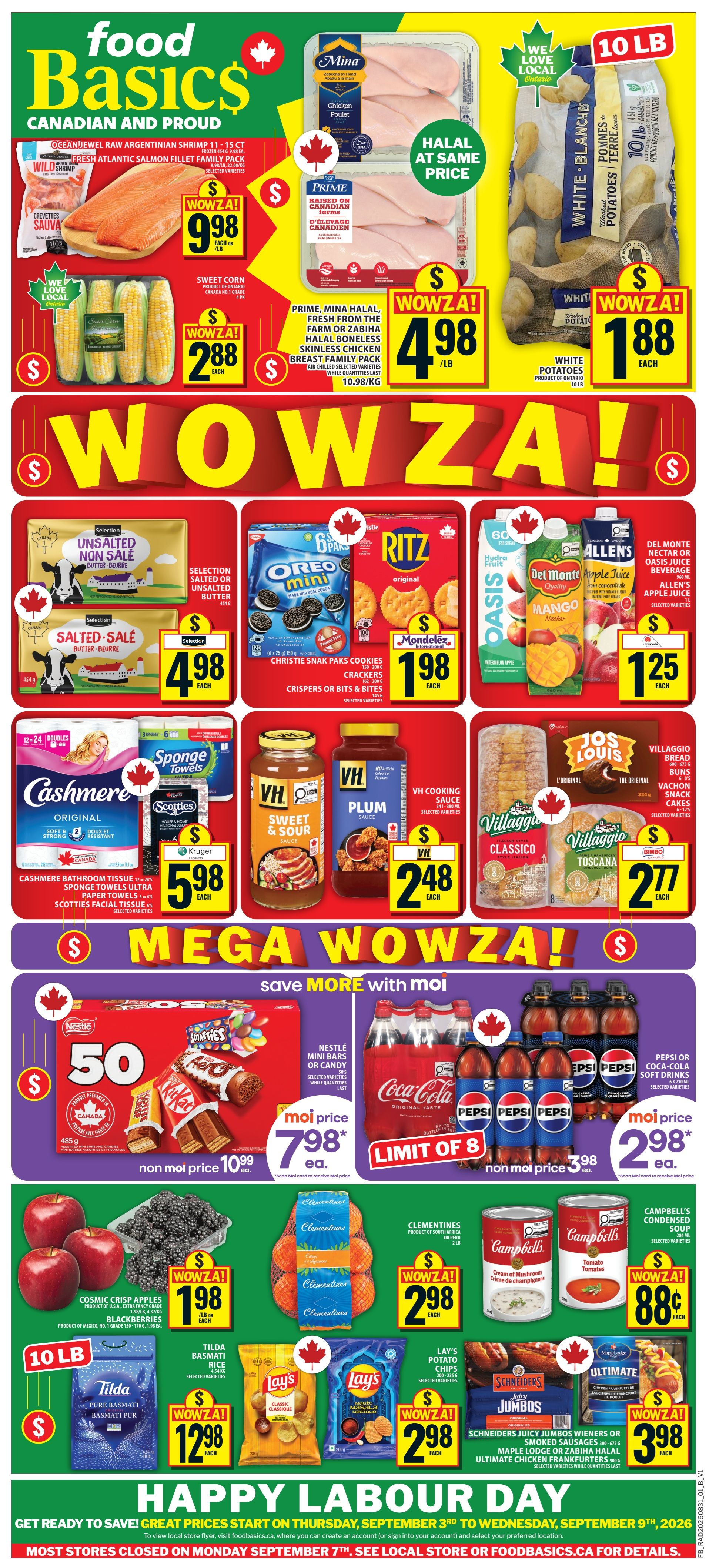 Food Basics Flyer September 3 to 9