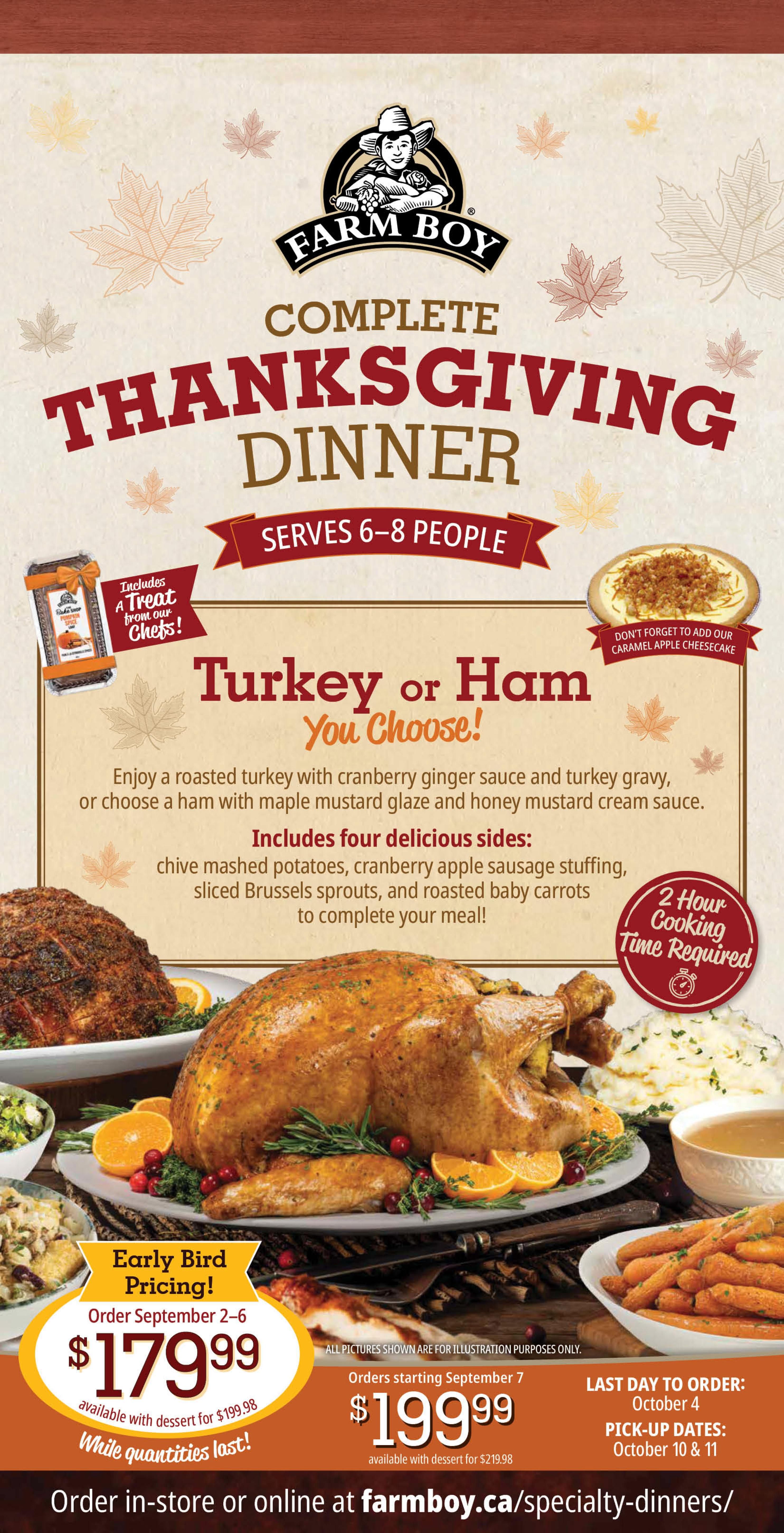 Farm Boy Flyer September 3 to 9