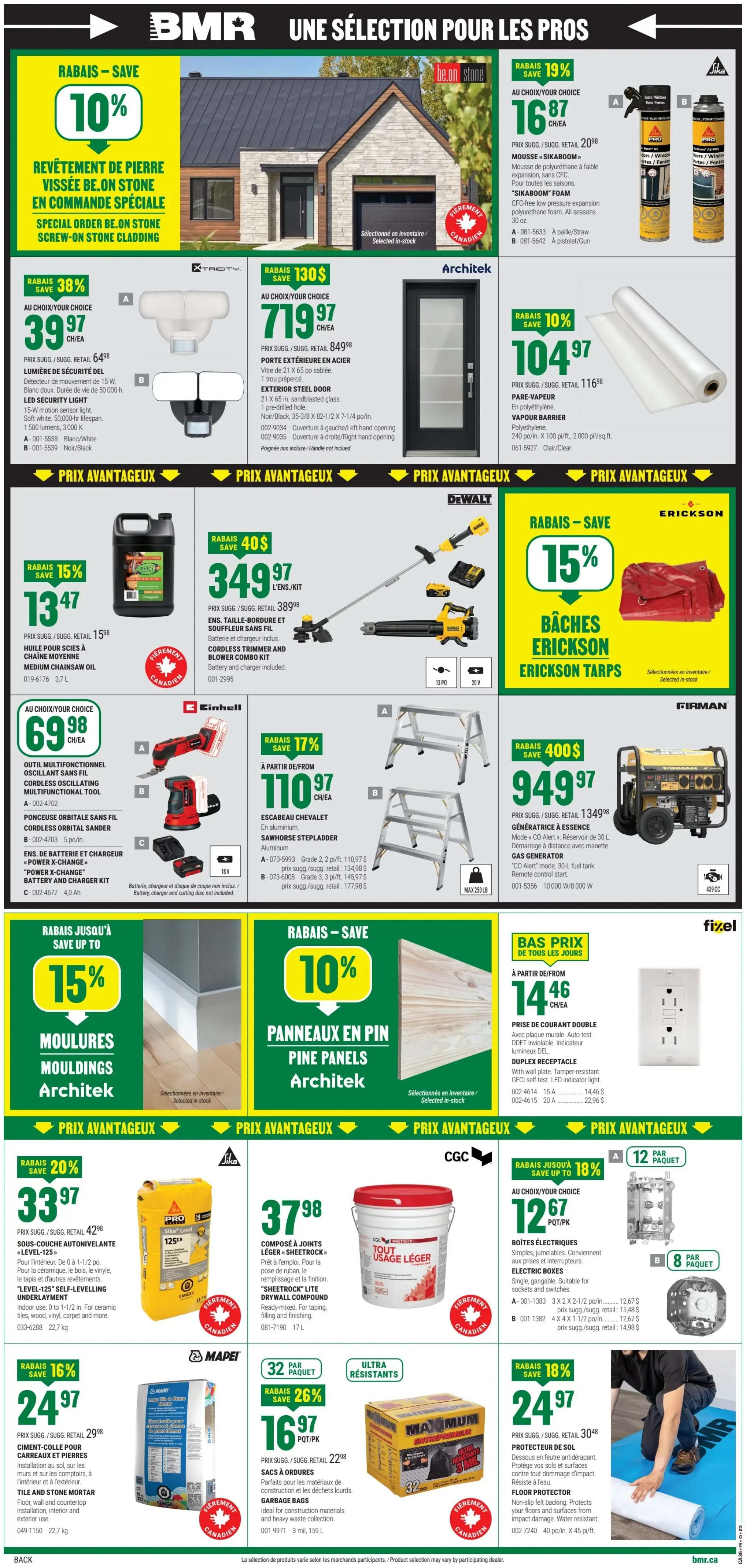 BMR Flyer September 3 to 9