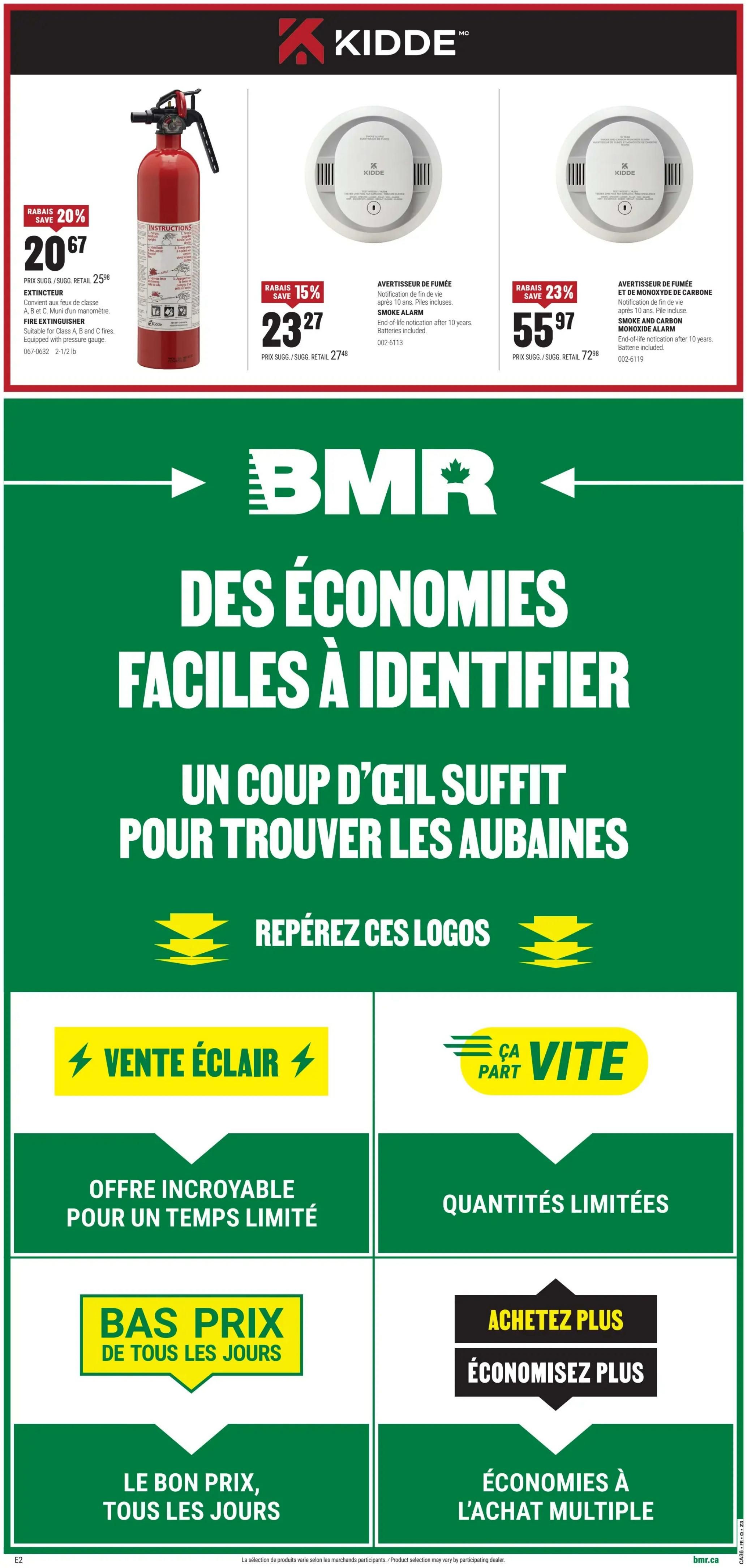 BMR Flyer September 3 to 9