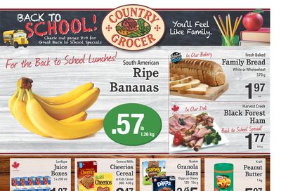 Country Grocer Flyer September 4 to 10